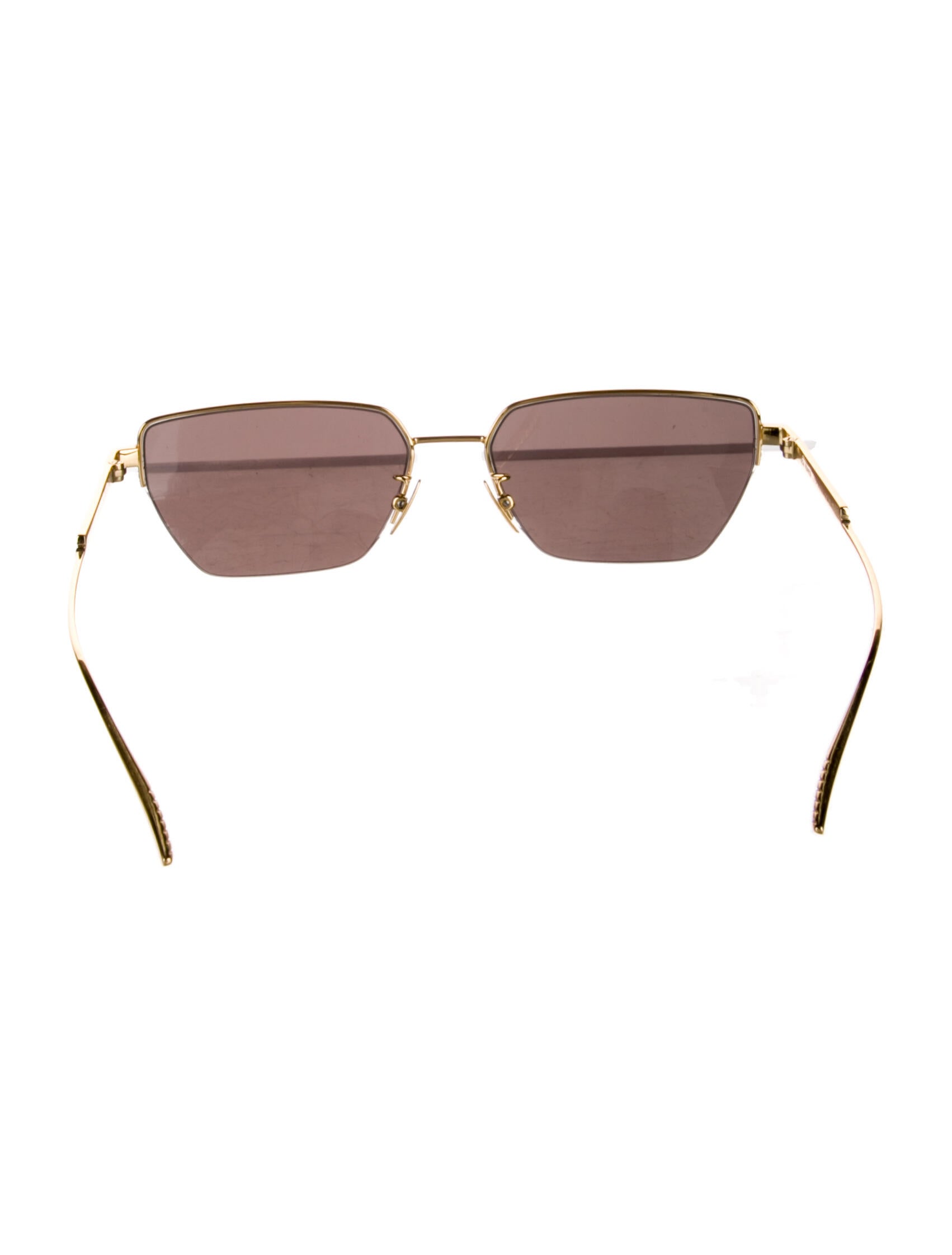 Bottega Veneta Square Tinted Sunglasses
