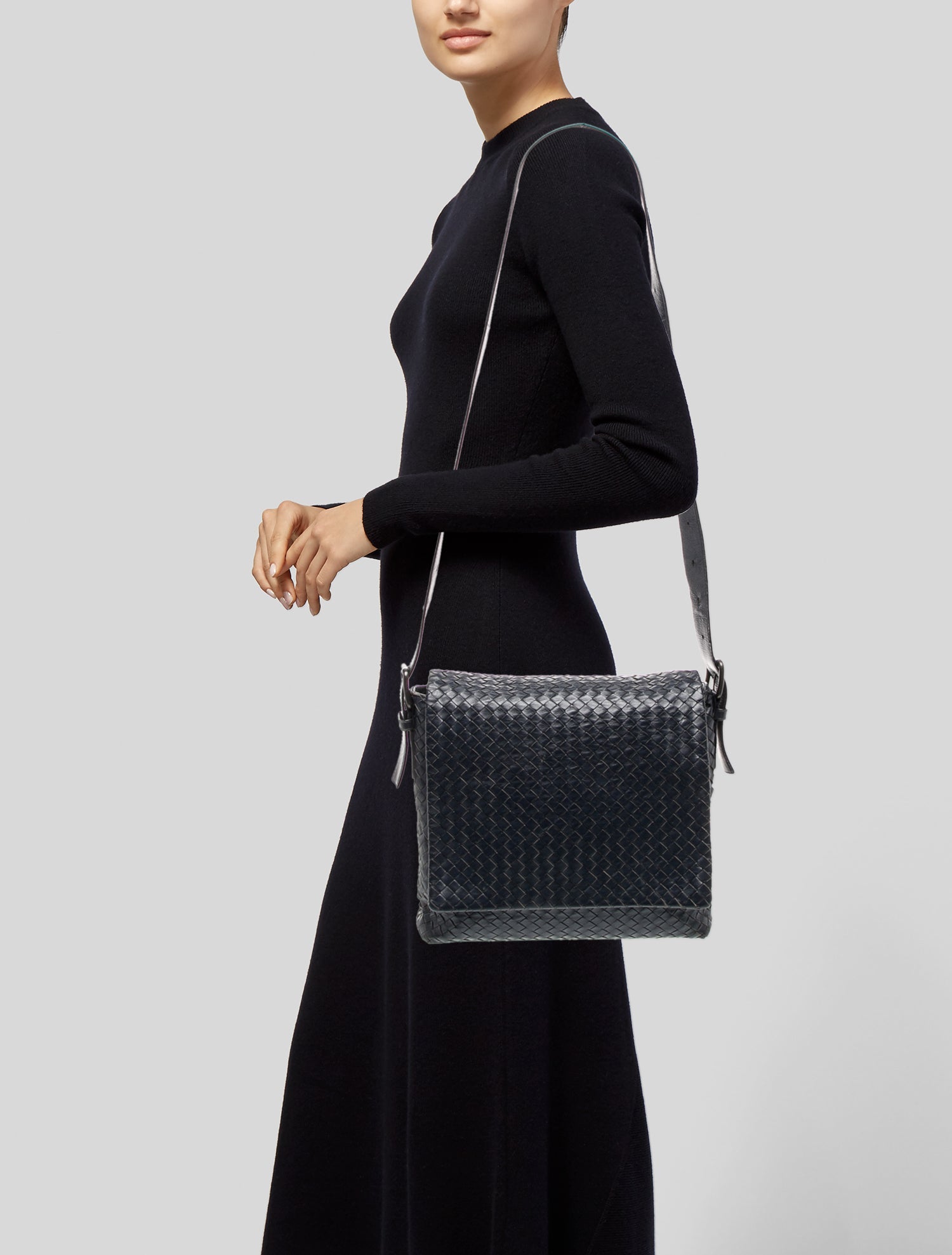 Bottega Veneta Intrecciato Messenger Bag