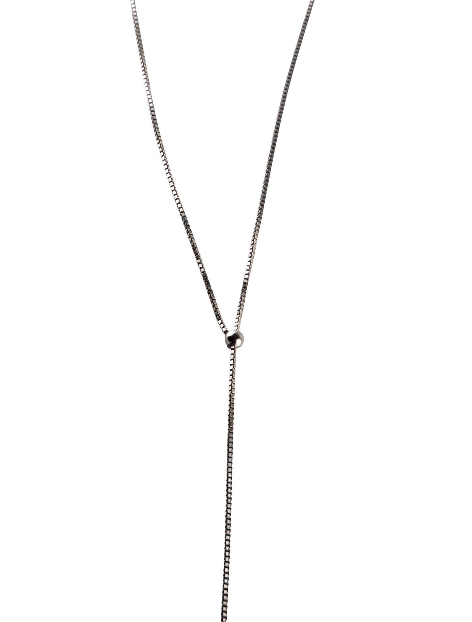 Bottega Veneta Adjustable Sphere Lavalier Necklace