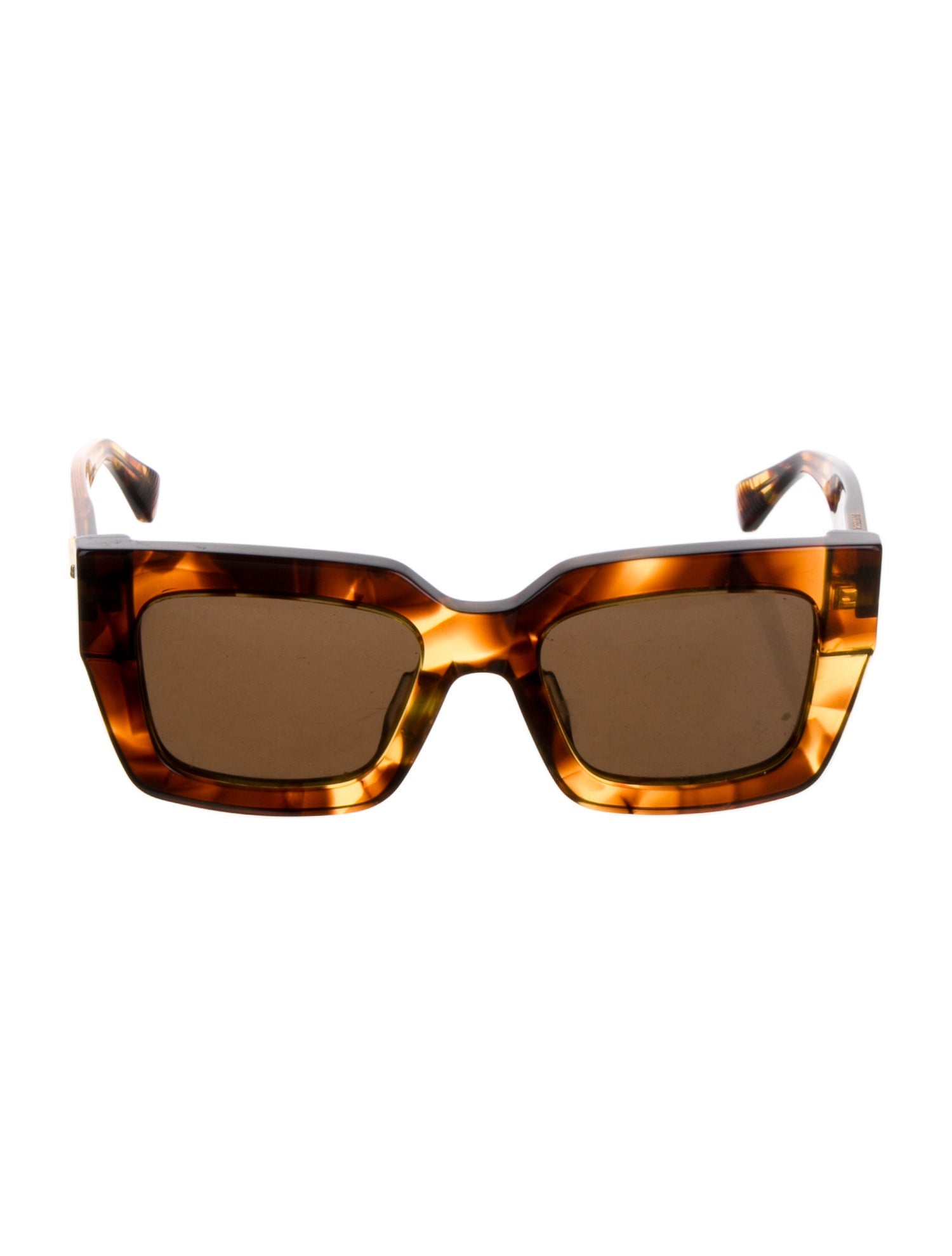 Bottega Veneta Square Tinted Sunglasses