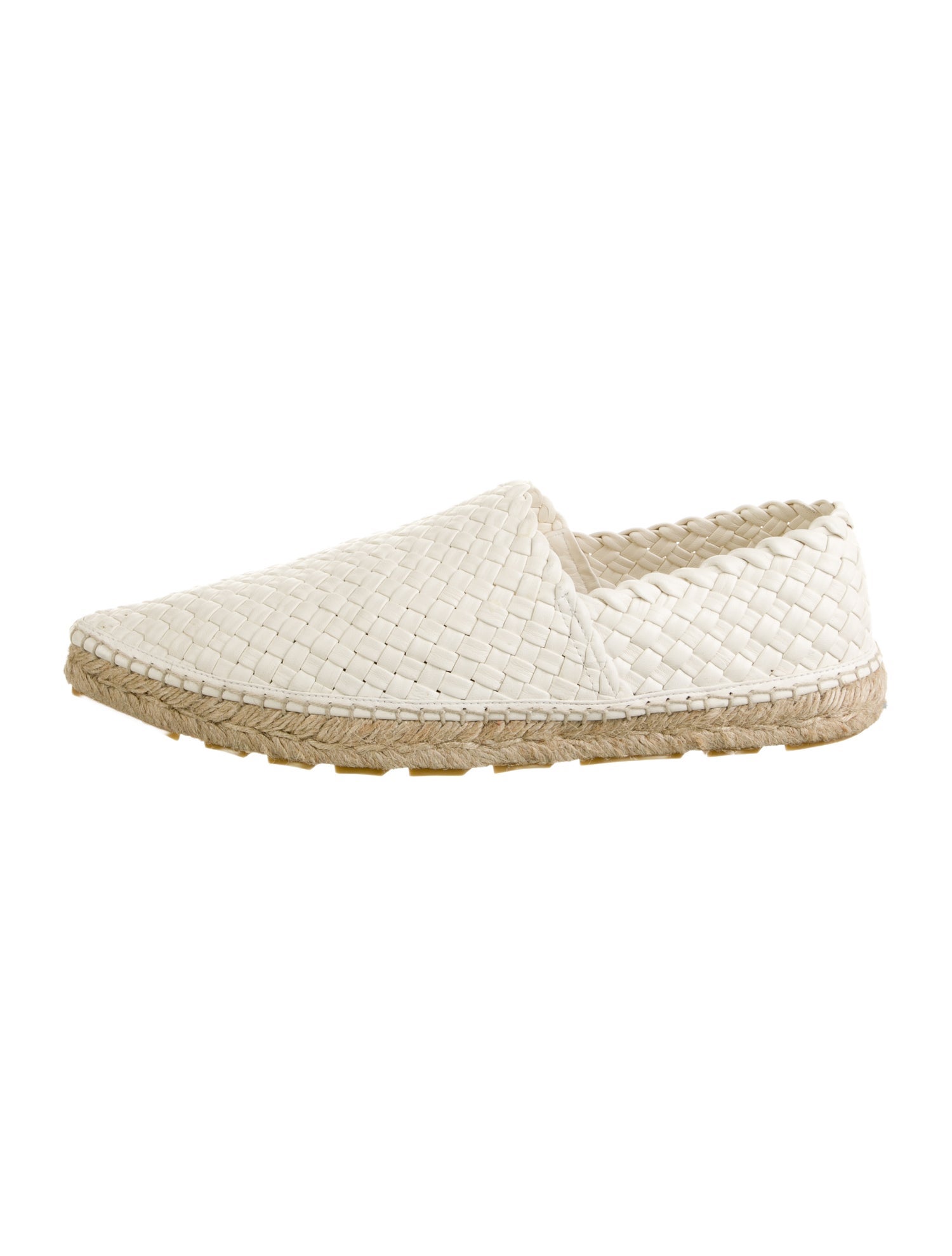 Bottega Veneta Leather Espadrilles