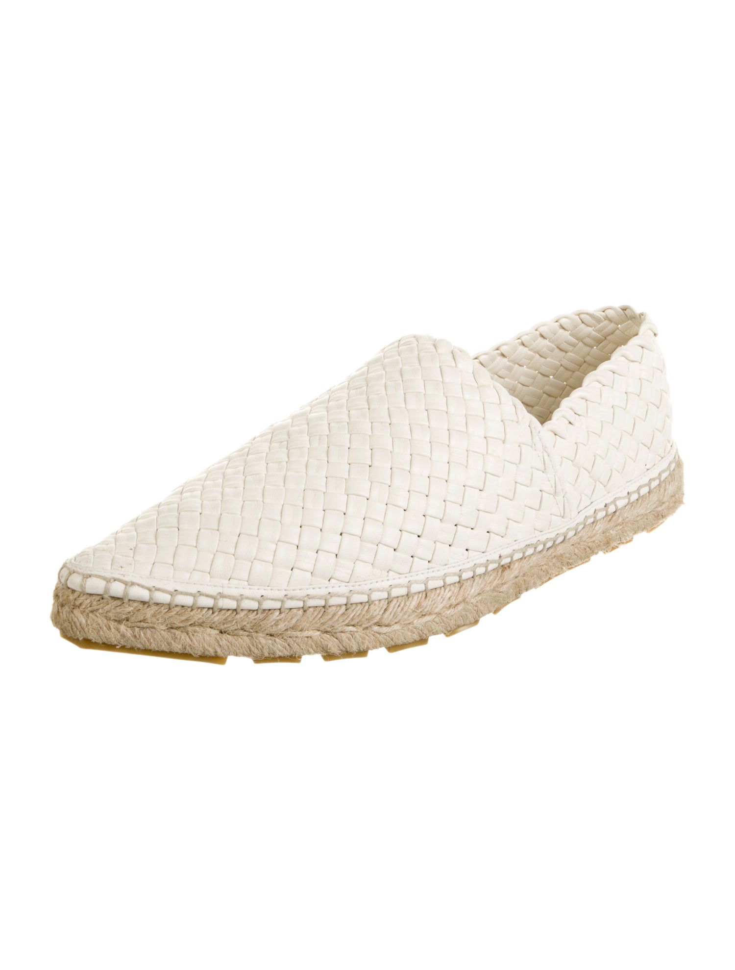 Bottega Veneta Leather Espadrilles