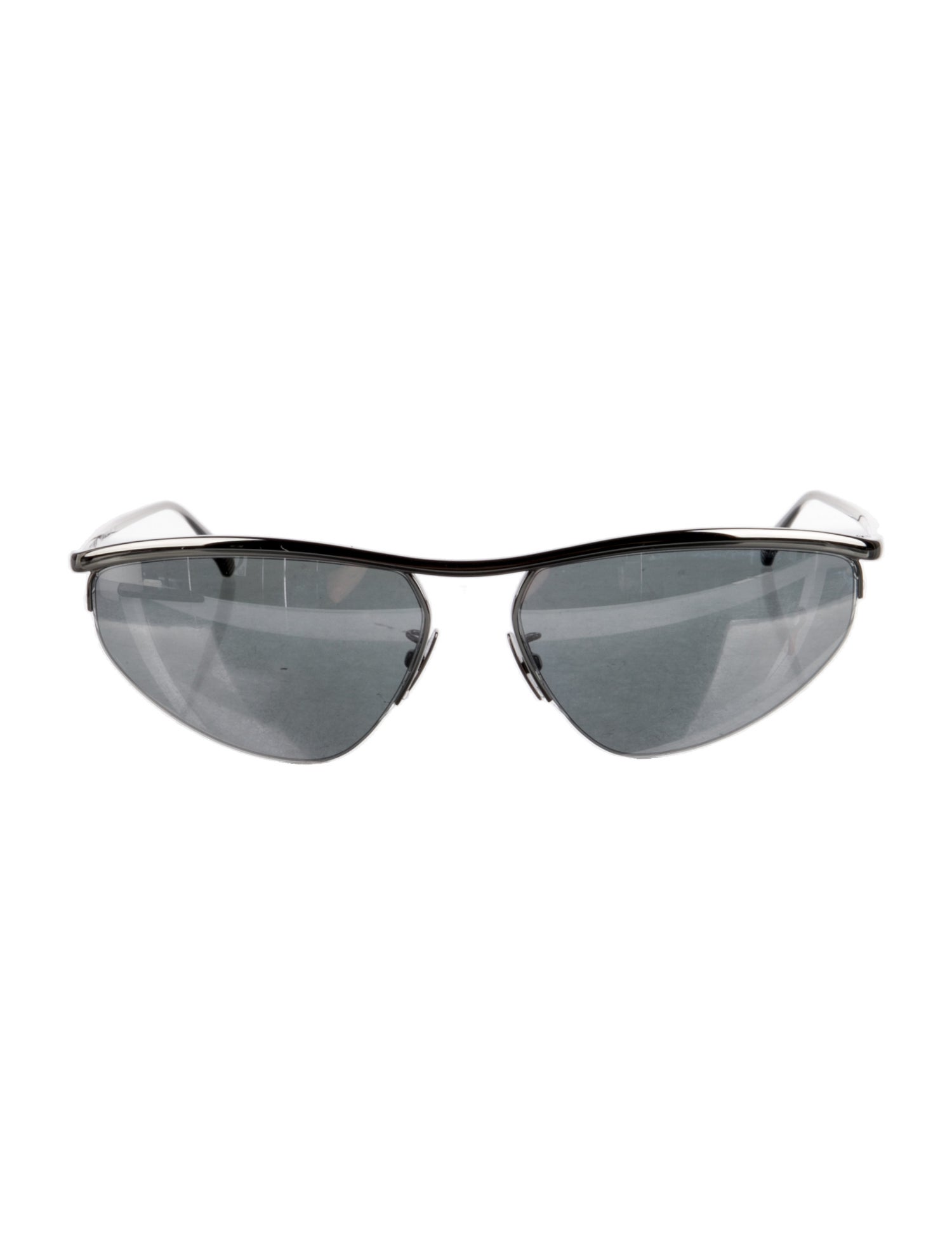 Bottega Veneta Aviator Mirrored Sunglasses