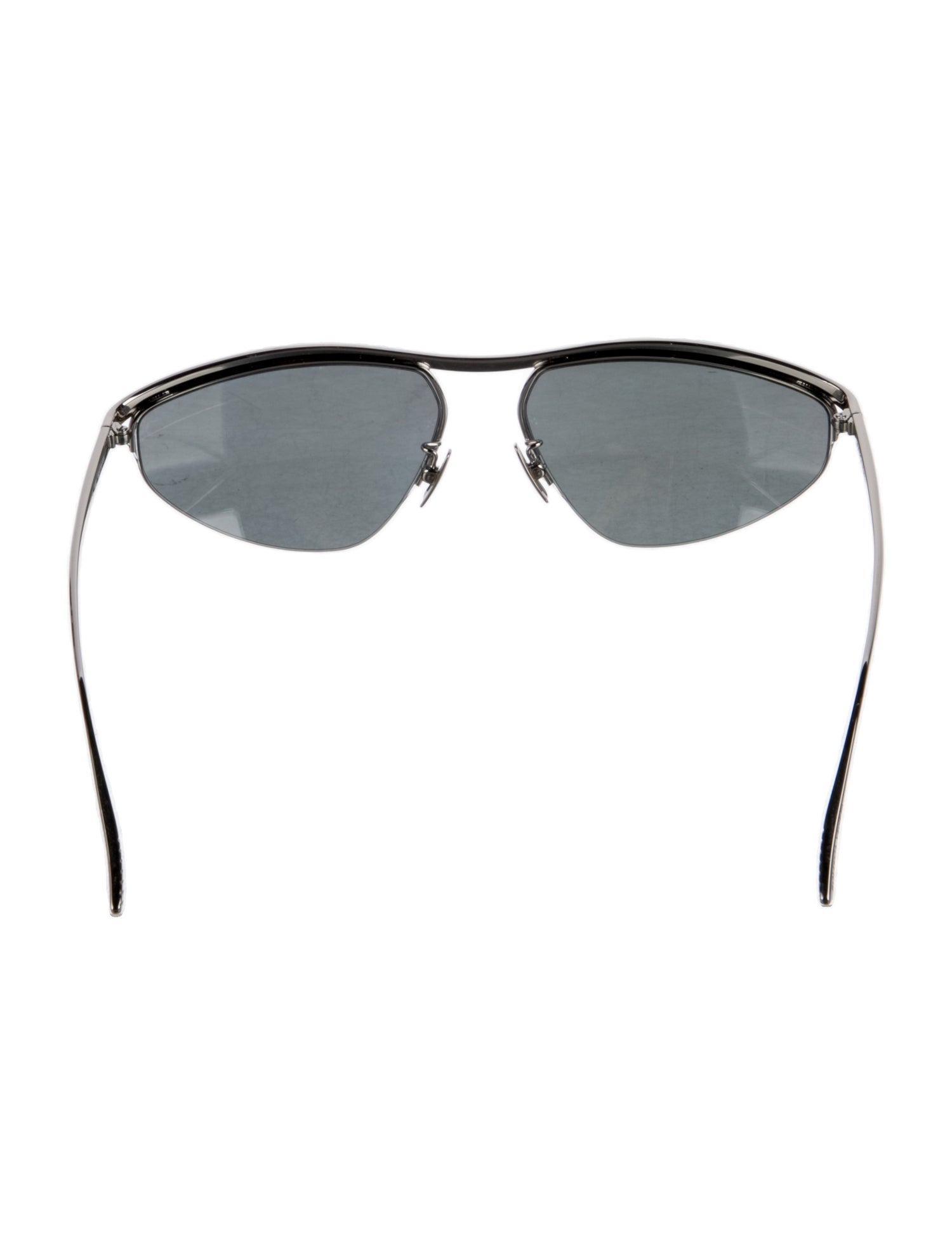 Bottega Veneta Aviator Mirrored Sunglasses