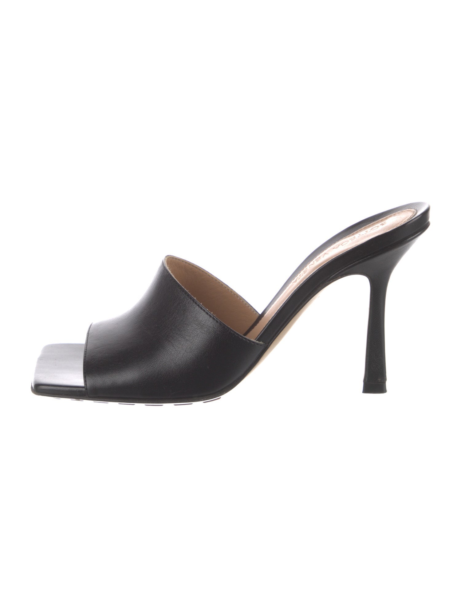 Bottega Veneta Leather Slides