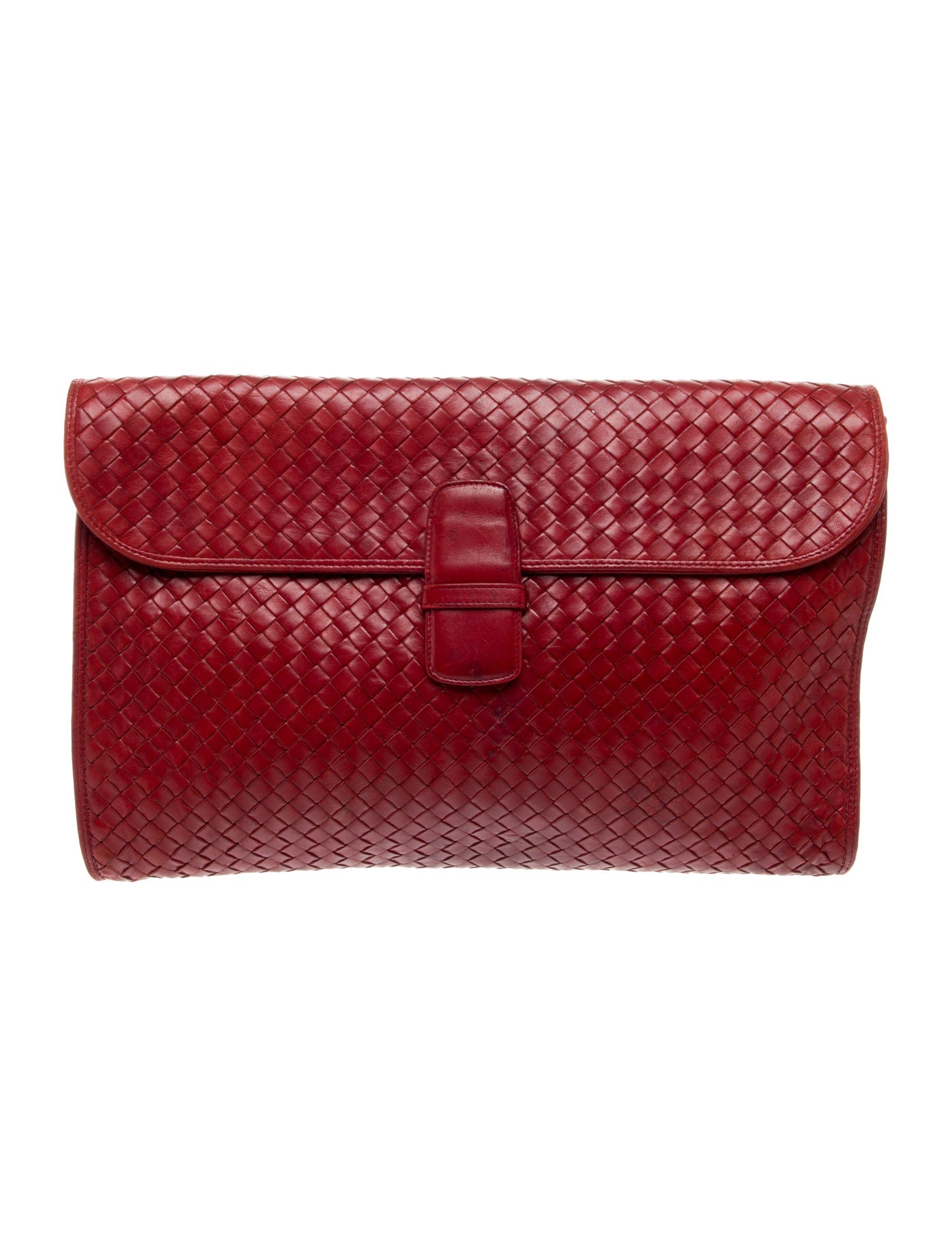 Bottega Veneta Leather Clutch