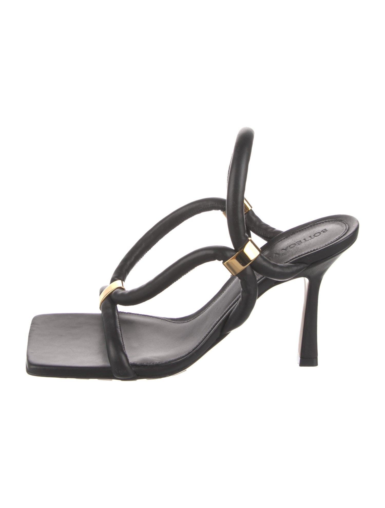 Bottega Veneta Leather Slingback Sandals