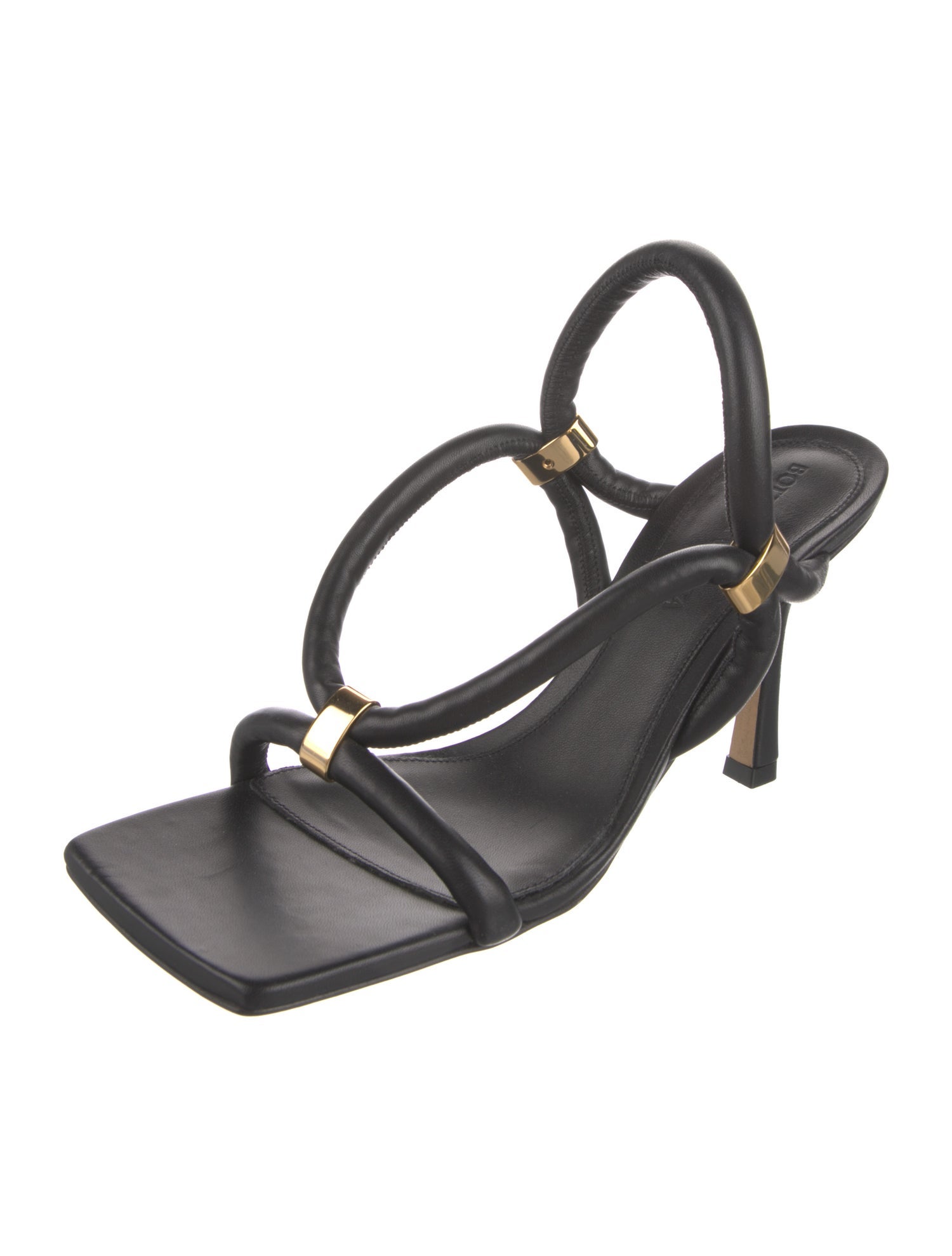Bottega Veneta Leather Slingback Sandals
