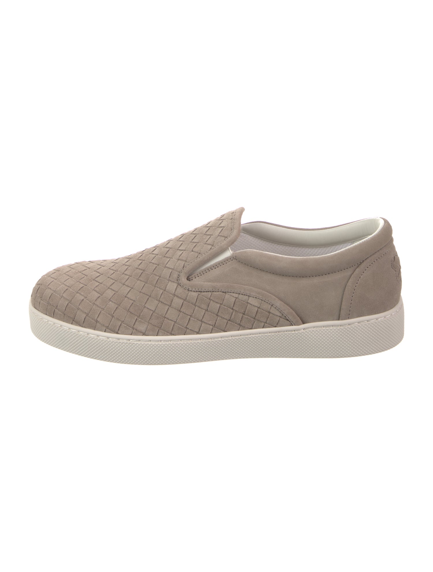 Bottega Veneta Intrecciato Weave Suede Sneakers