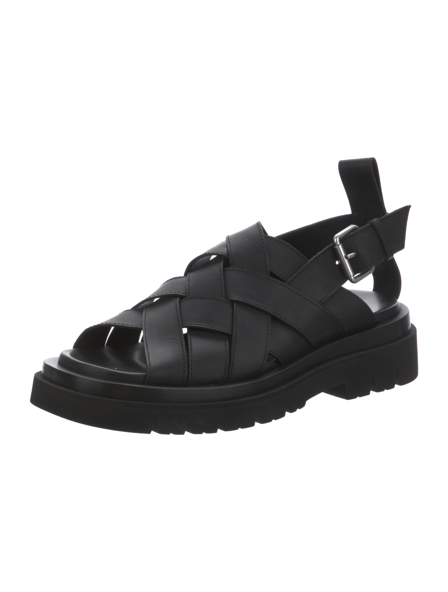 Bottega Veneta Leather Sandals