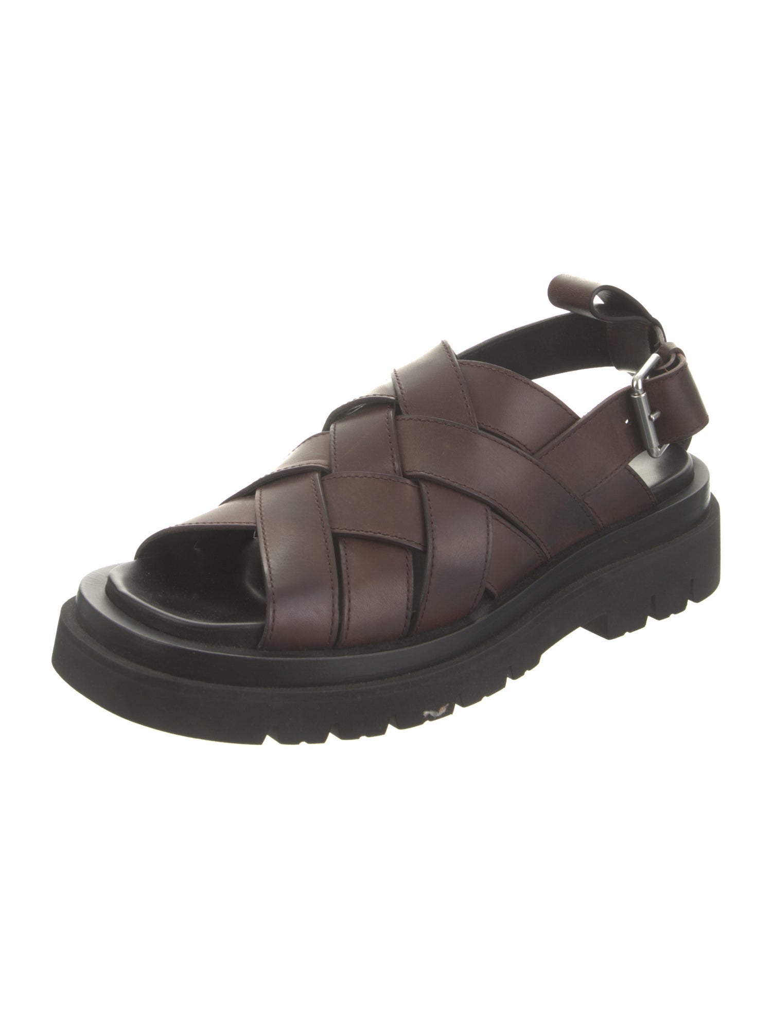 Bottega Veneta Leather Sandals