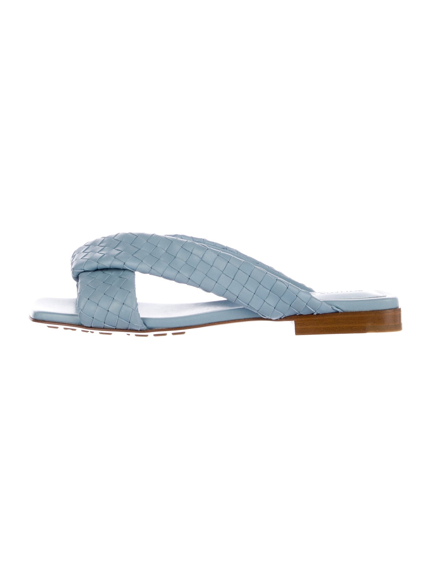 Bottega Veneta Leather Slides