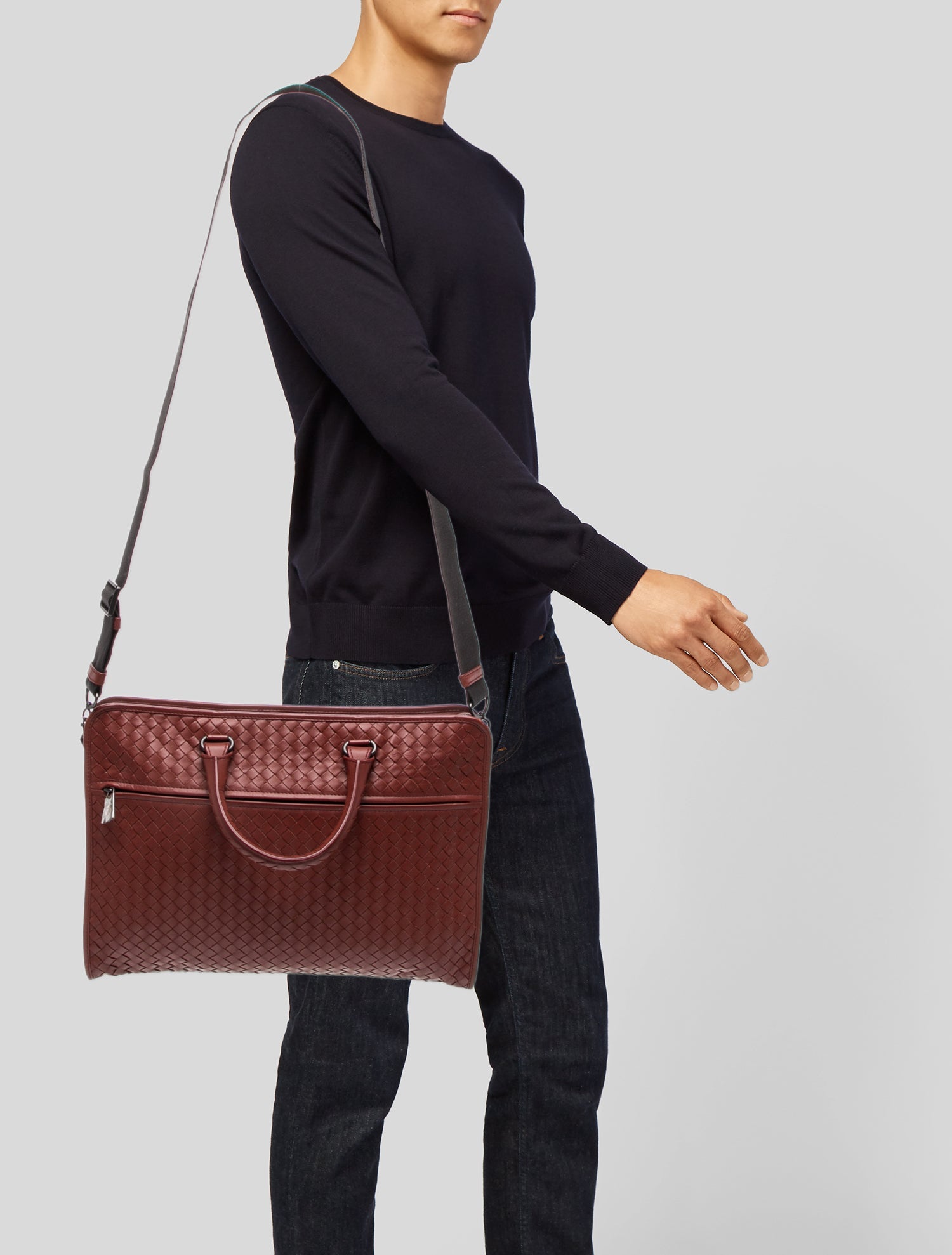 Bottega Veneta Intrecciato Briefcase