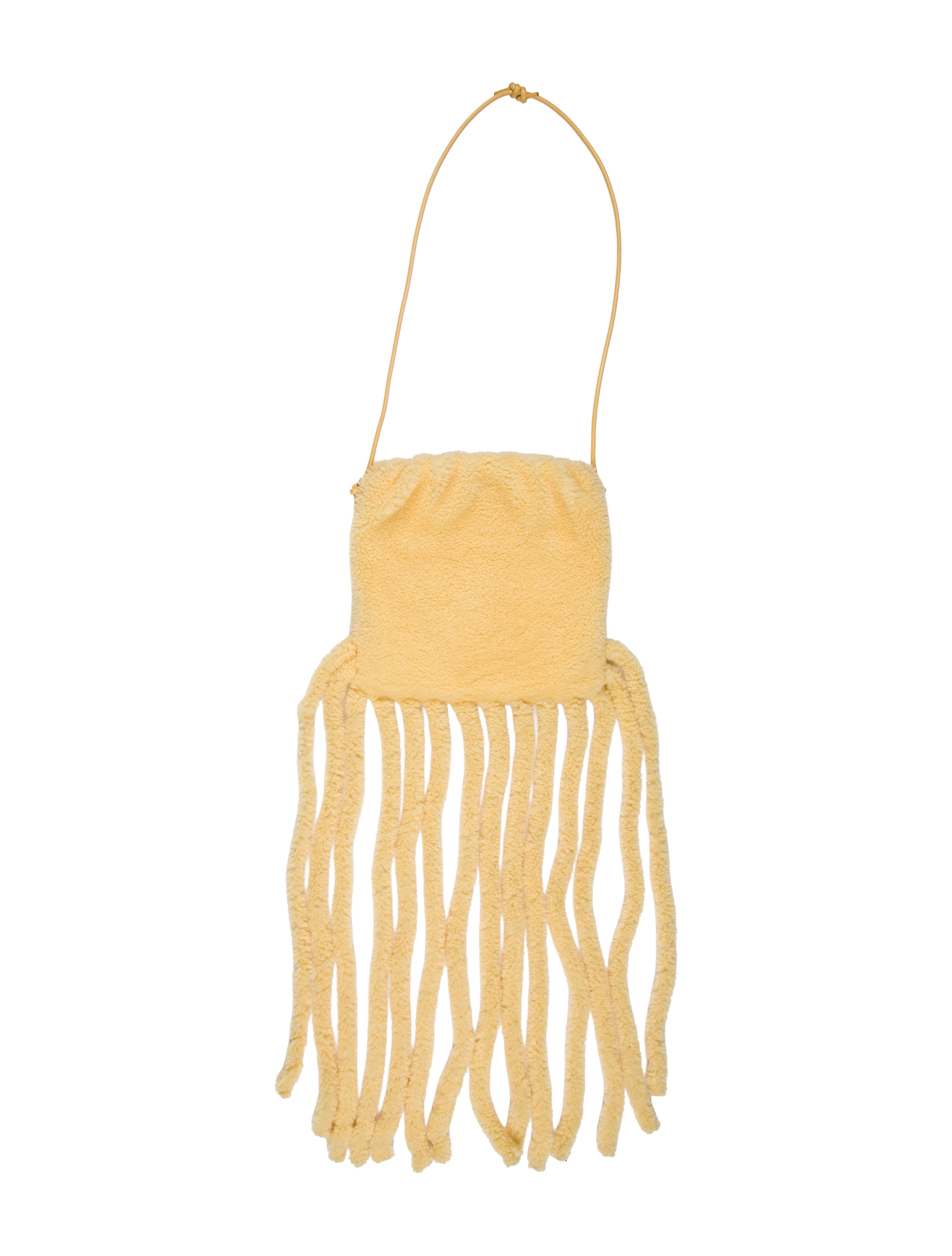 Bottega Veneta Shearling Shoulder Bag