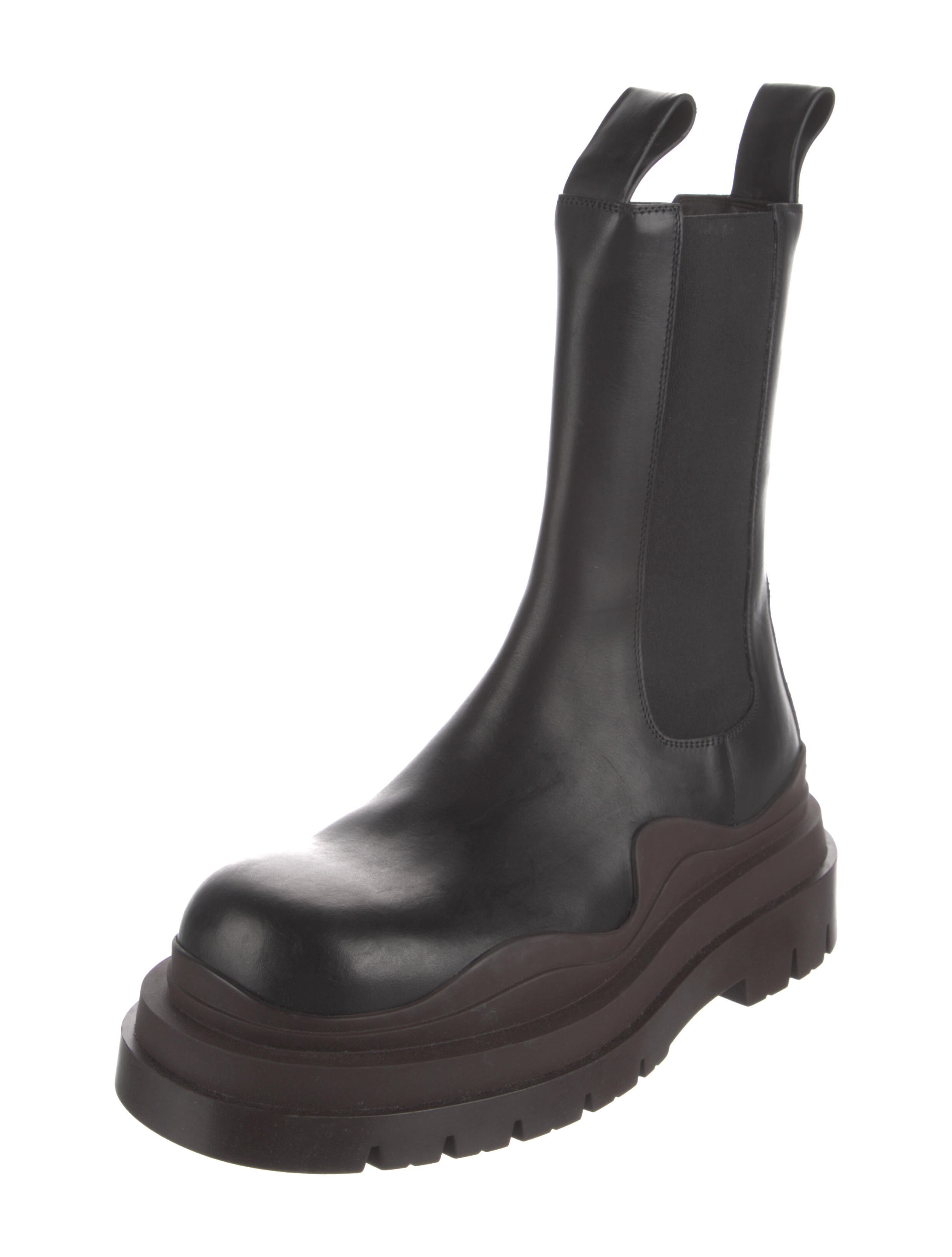 Bottega Veneta Leather Chelsea Boots
