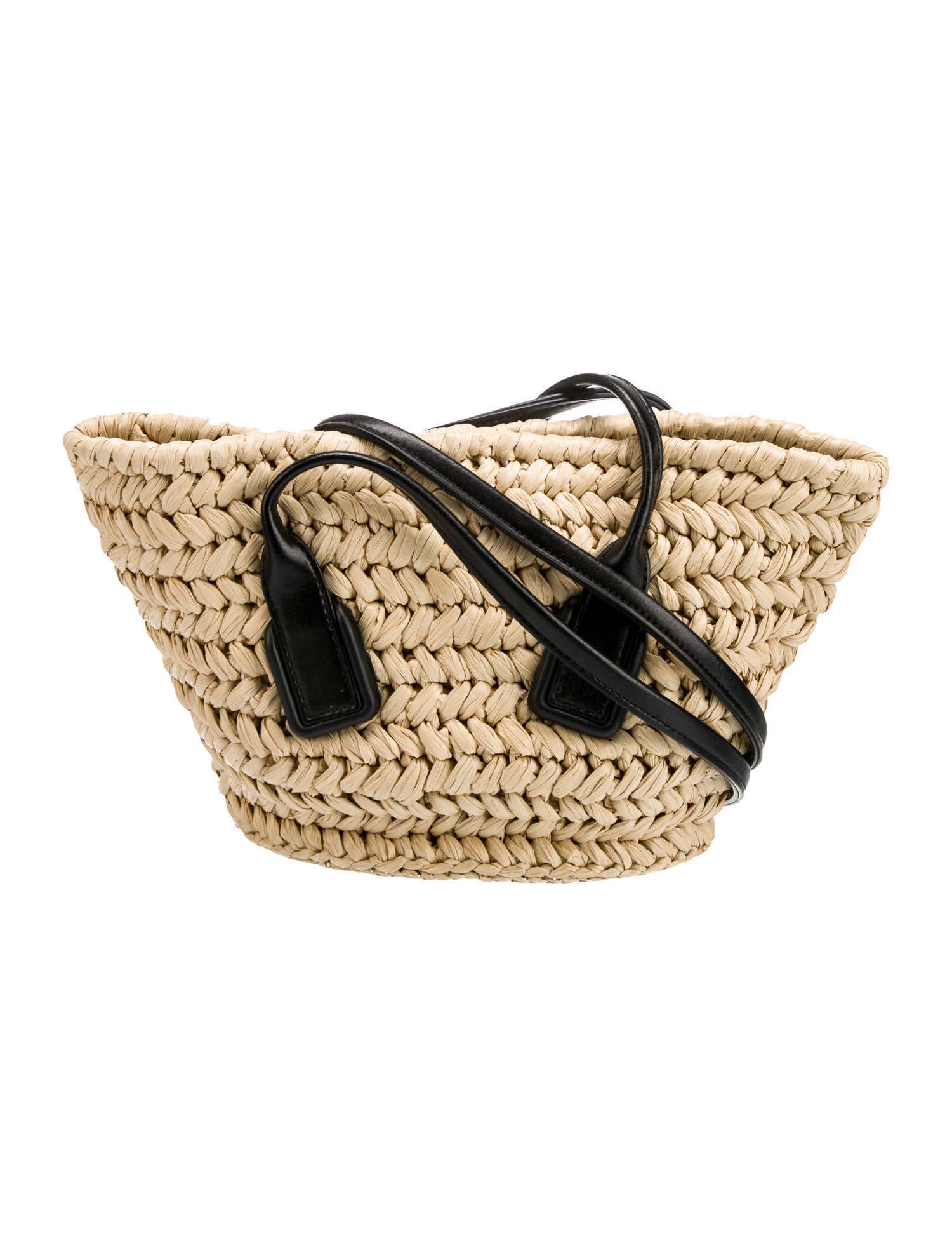 Bottega Veneta Raffia Arco Small