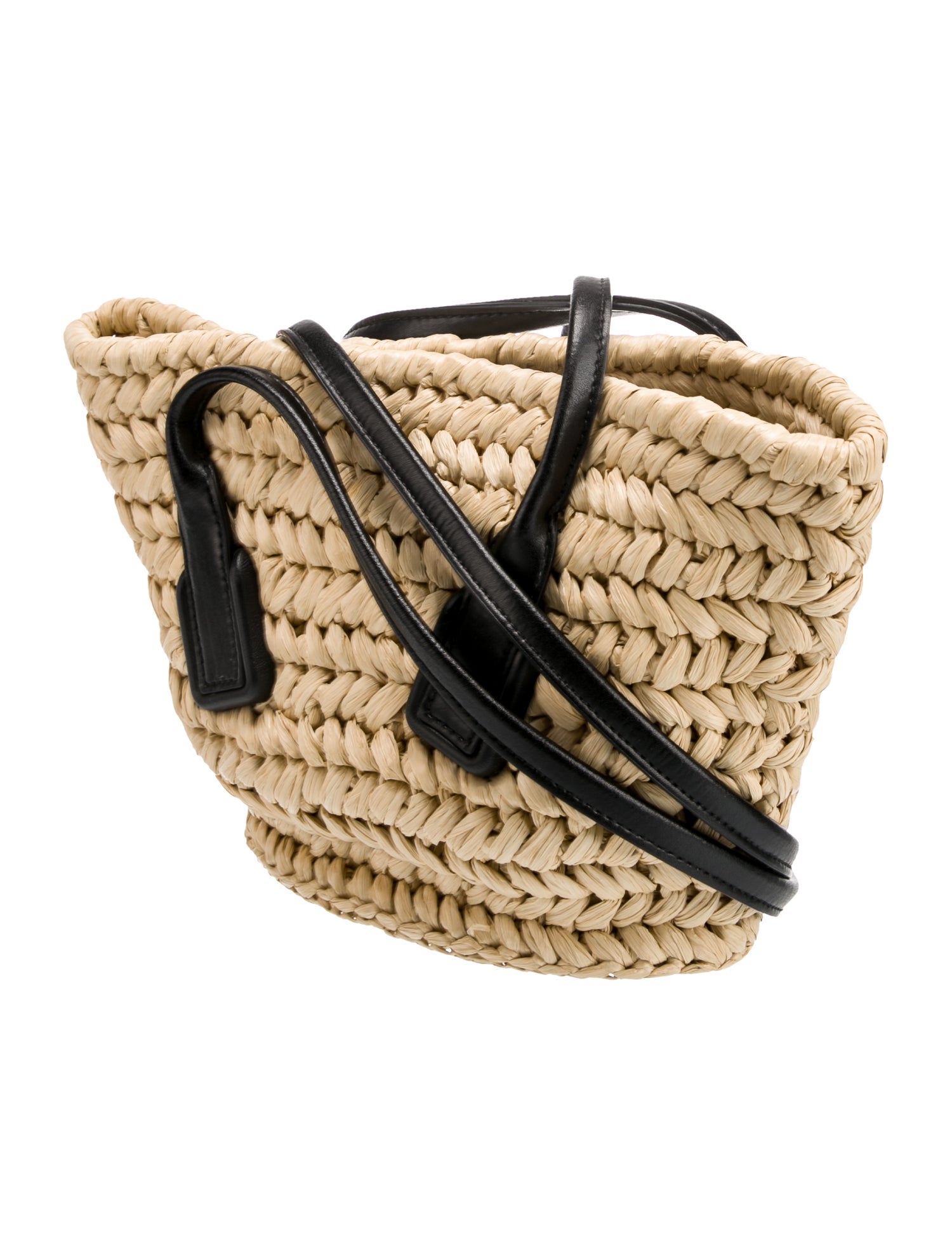 Bottega Veneta Raffia Arco Small