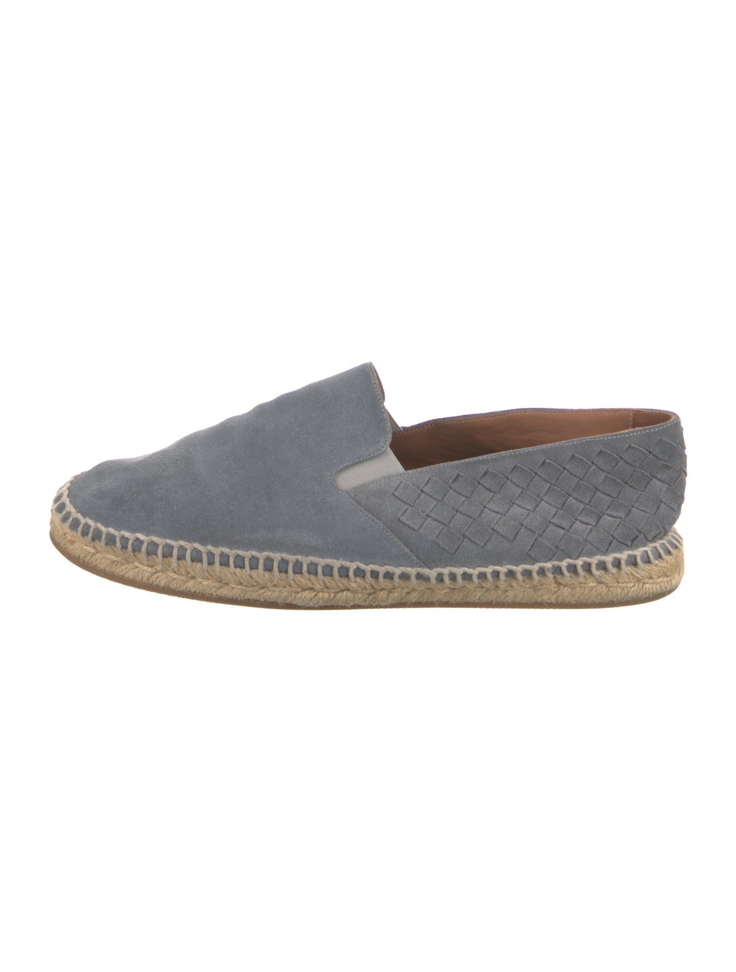 Bottega Veneta Intrecciato Weave Suede Espadrilles