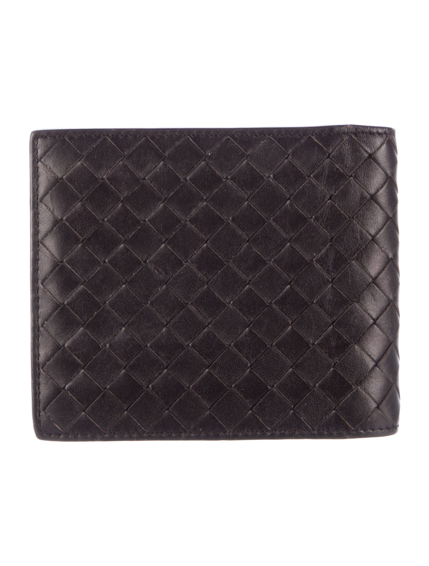 Bottega Veneta Intrecciato Metal Money Clip - Silver Money Clips