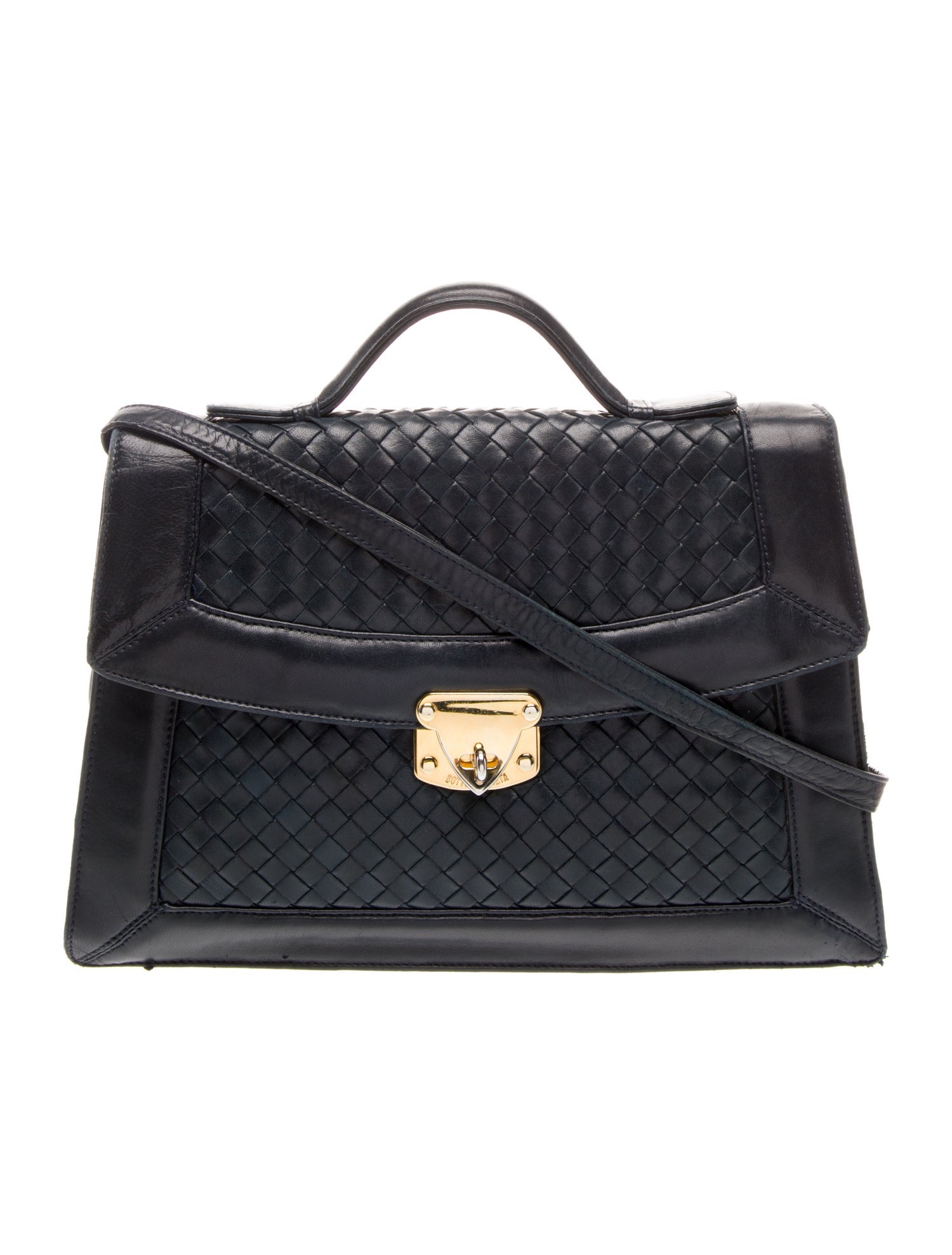 Prada Cervo Animalier Handle Bag - Black Handle Bags, Handbags