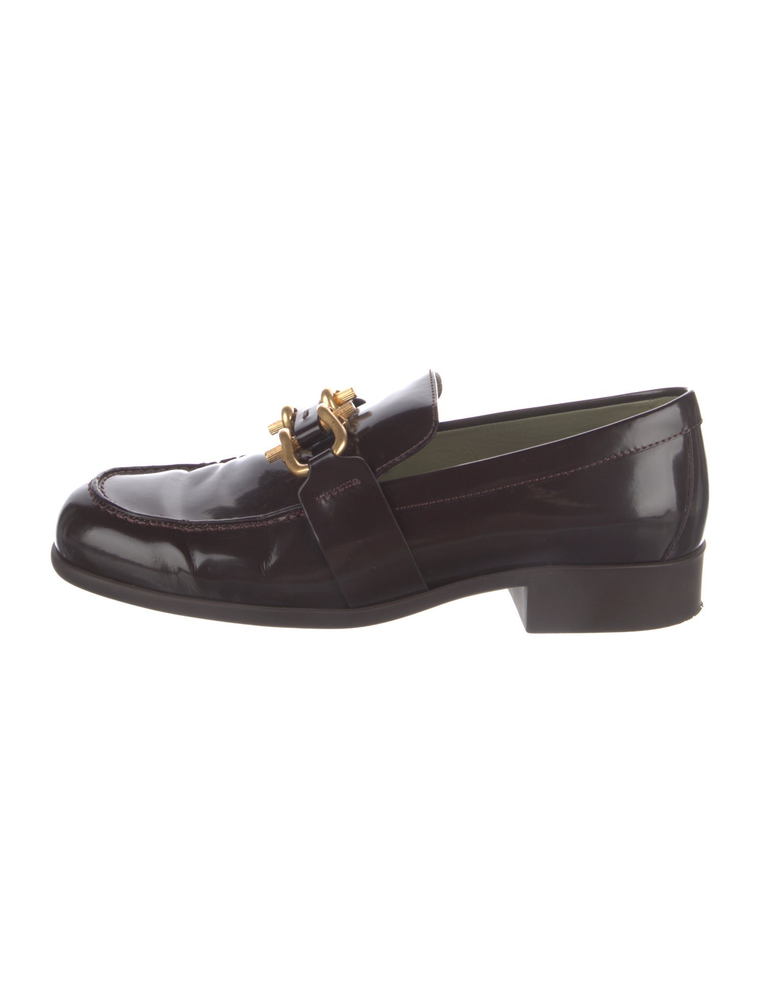 Bottega Veneta Patent Leather Loafers