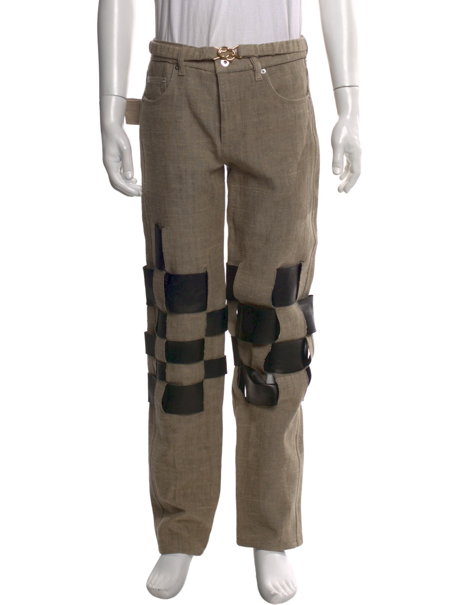 Bottega Veneta Linen Joggers