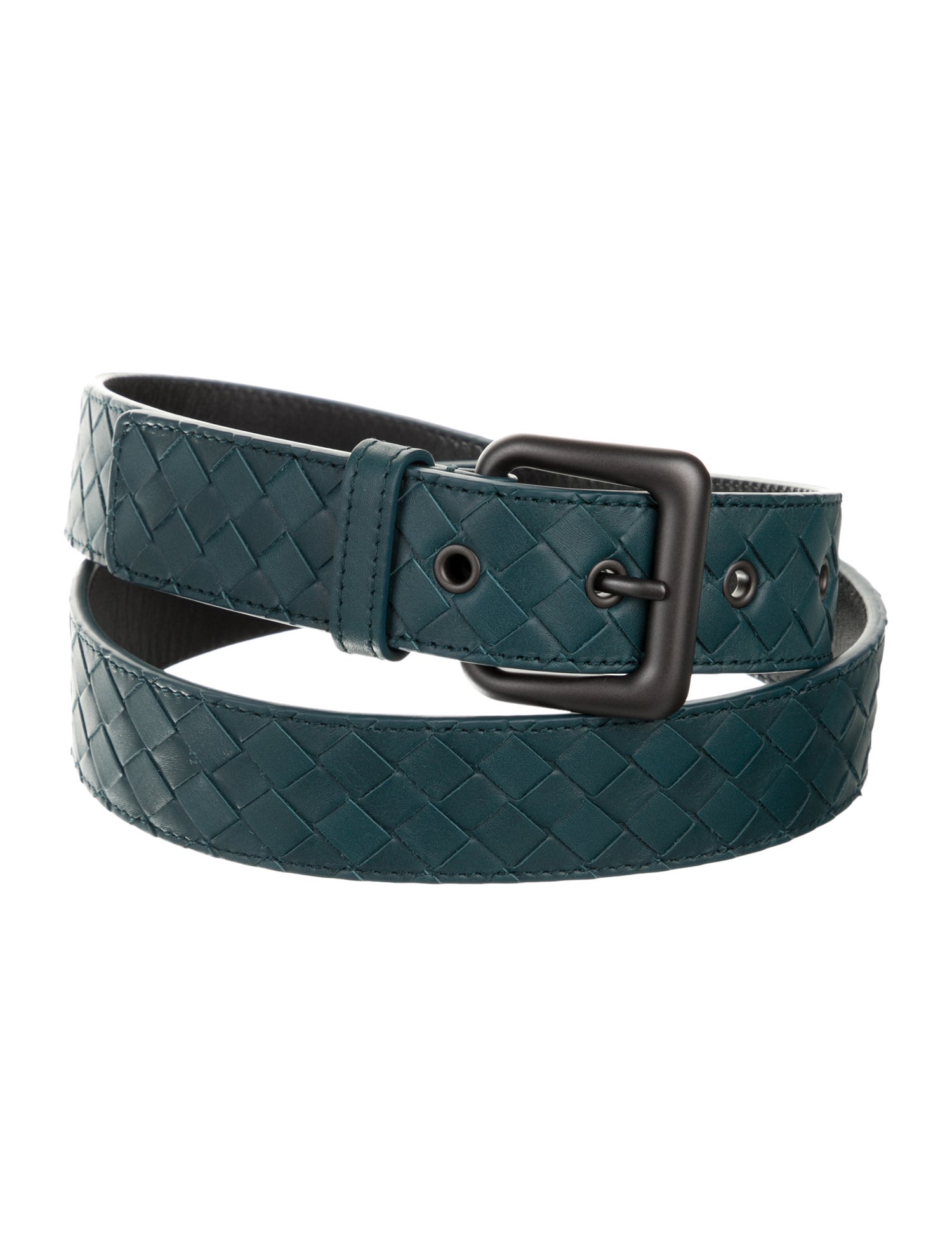 Bottega Veneta Intrecciato Weave Leather Waist Belt w/ Tags