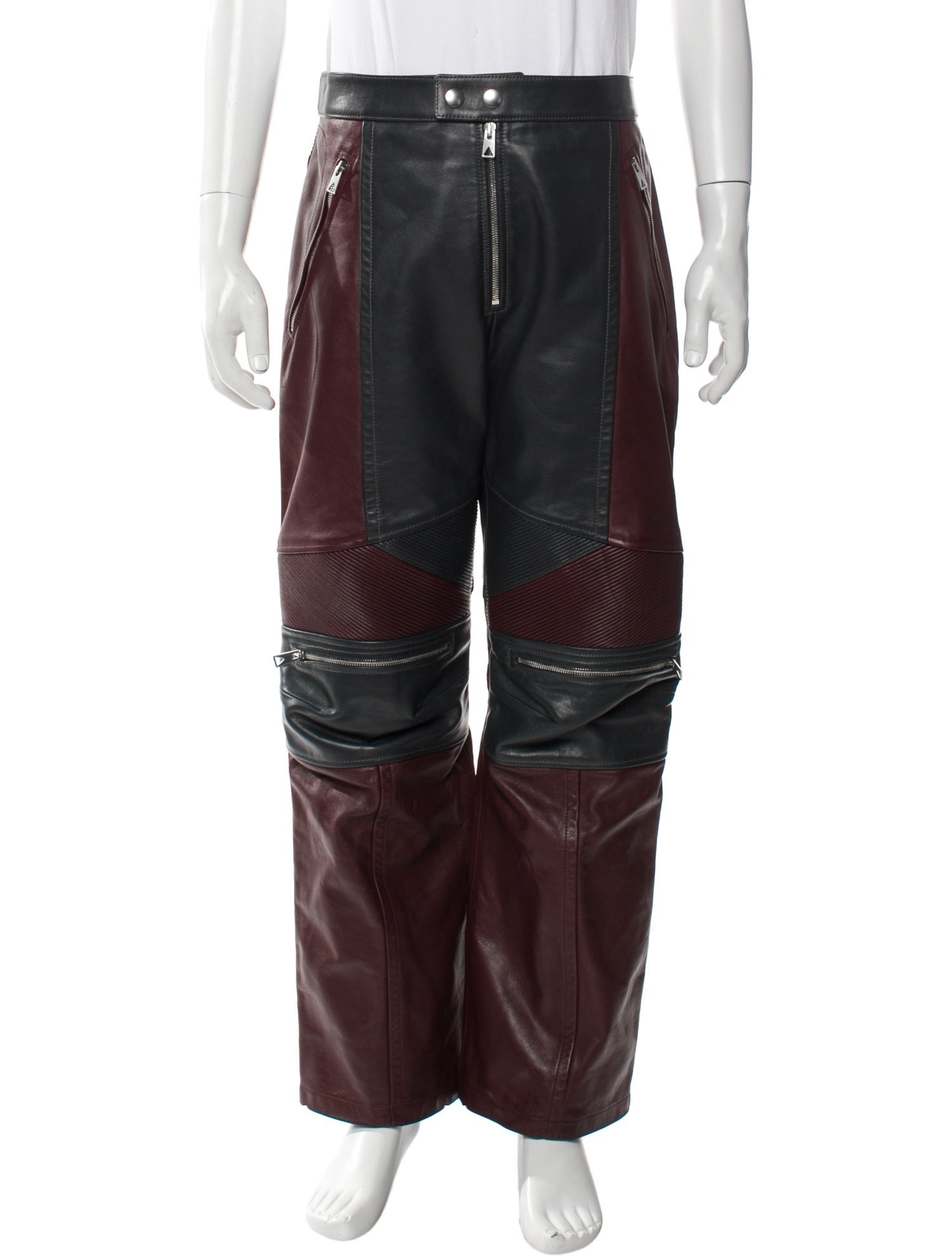Bottega Veneta Leather Joggers