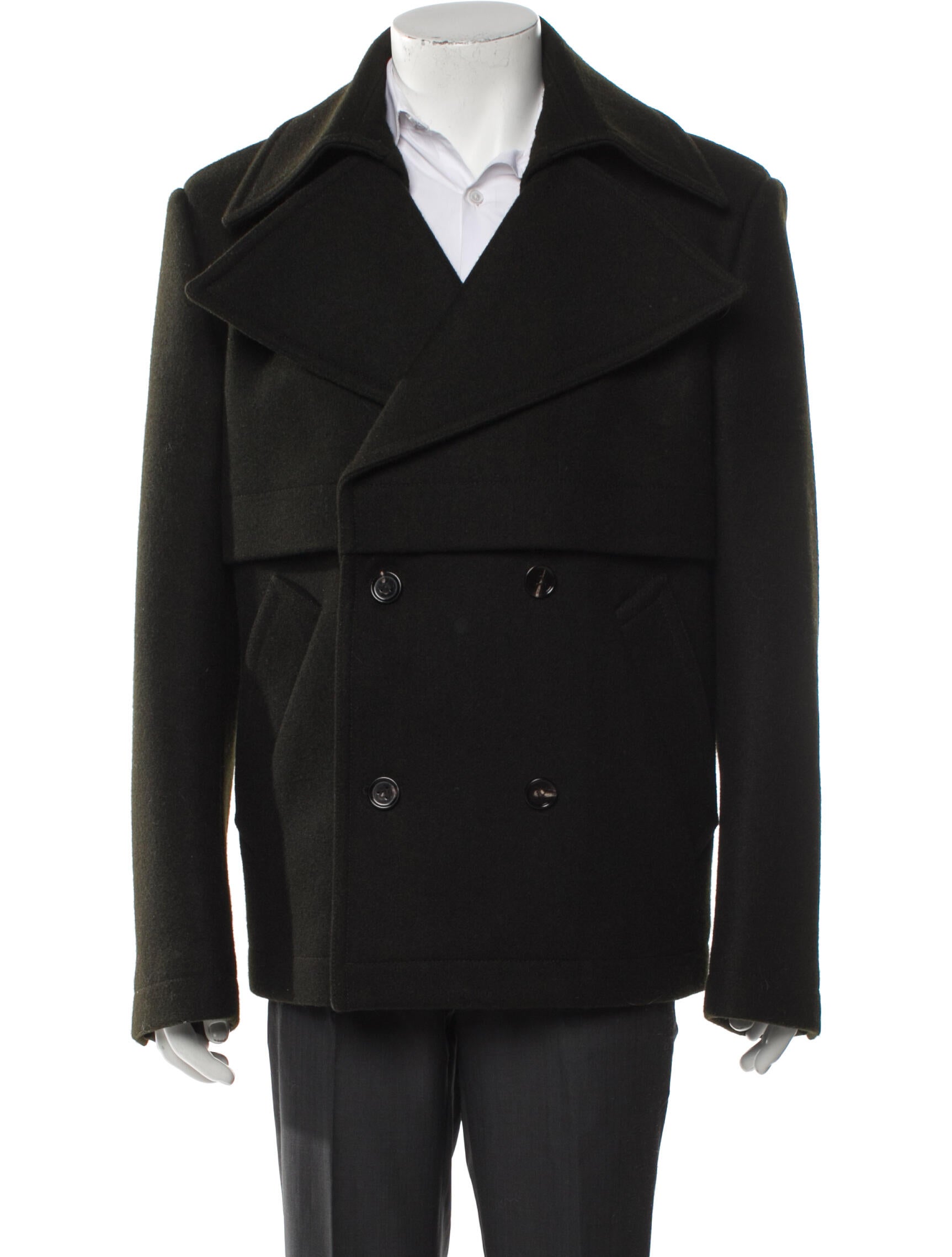 Bottega Veneta Wool Peacoat