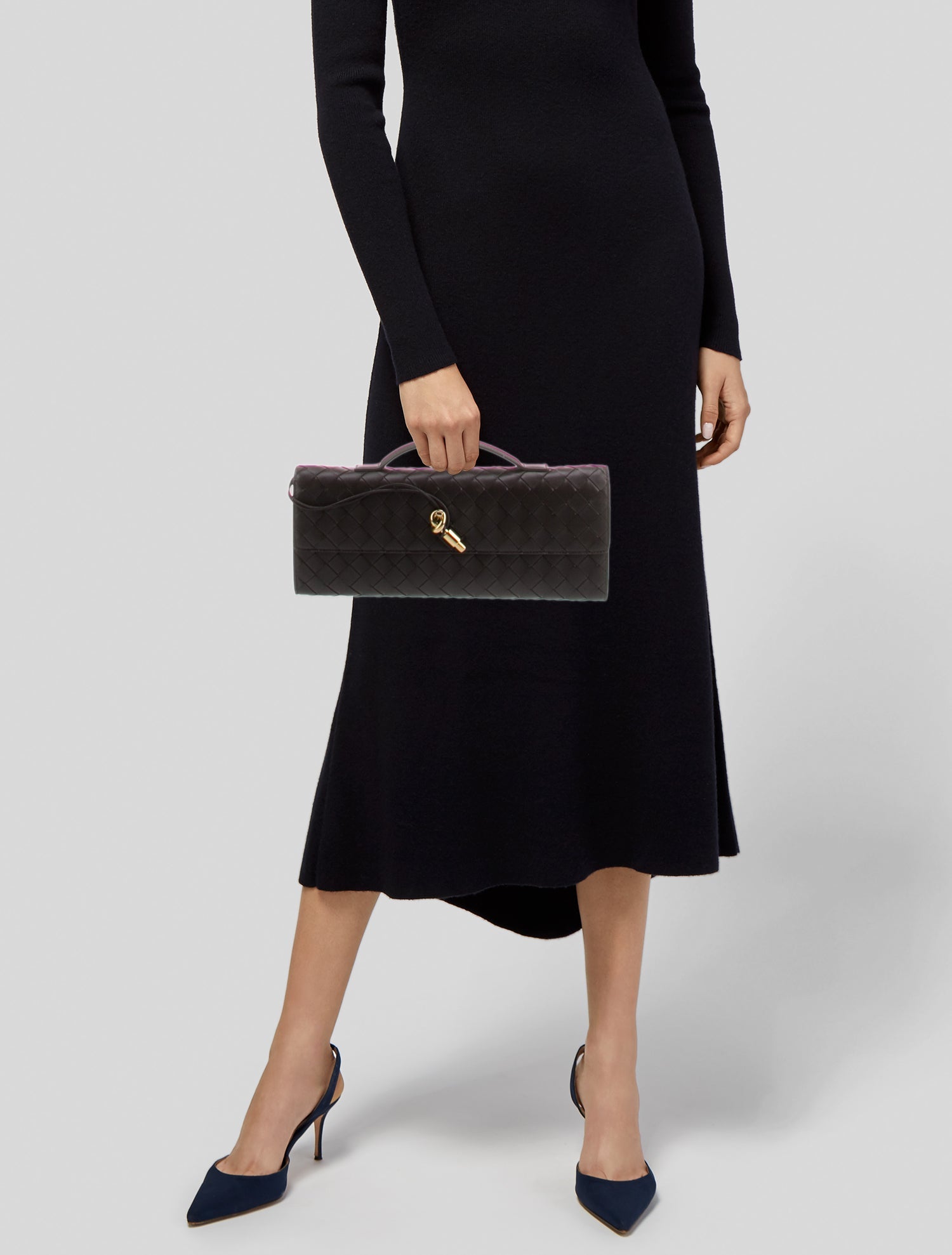 Bottega Veneta Intrecciato Andiamo w/ Tags