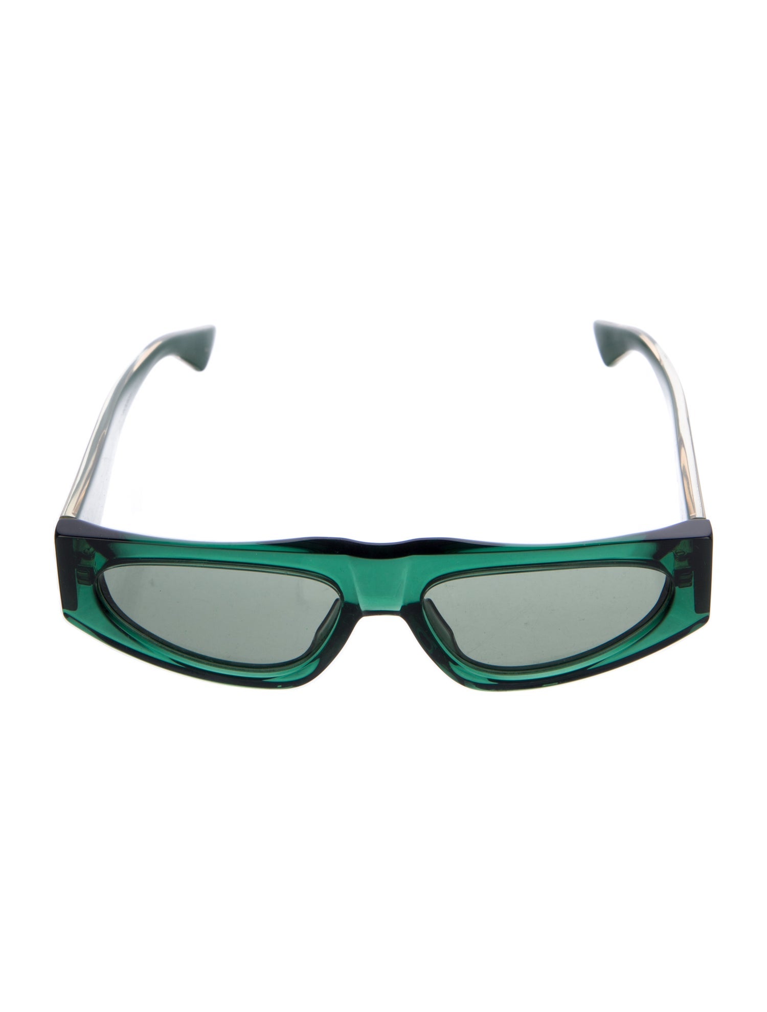 Bottega Veneta Shield Gradient Sunglasses