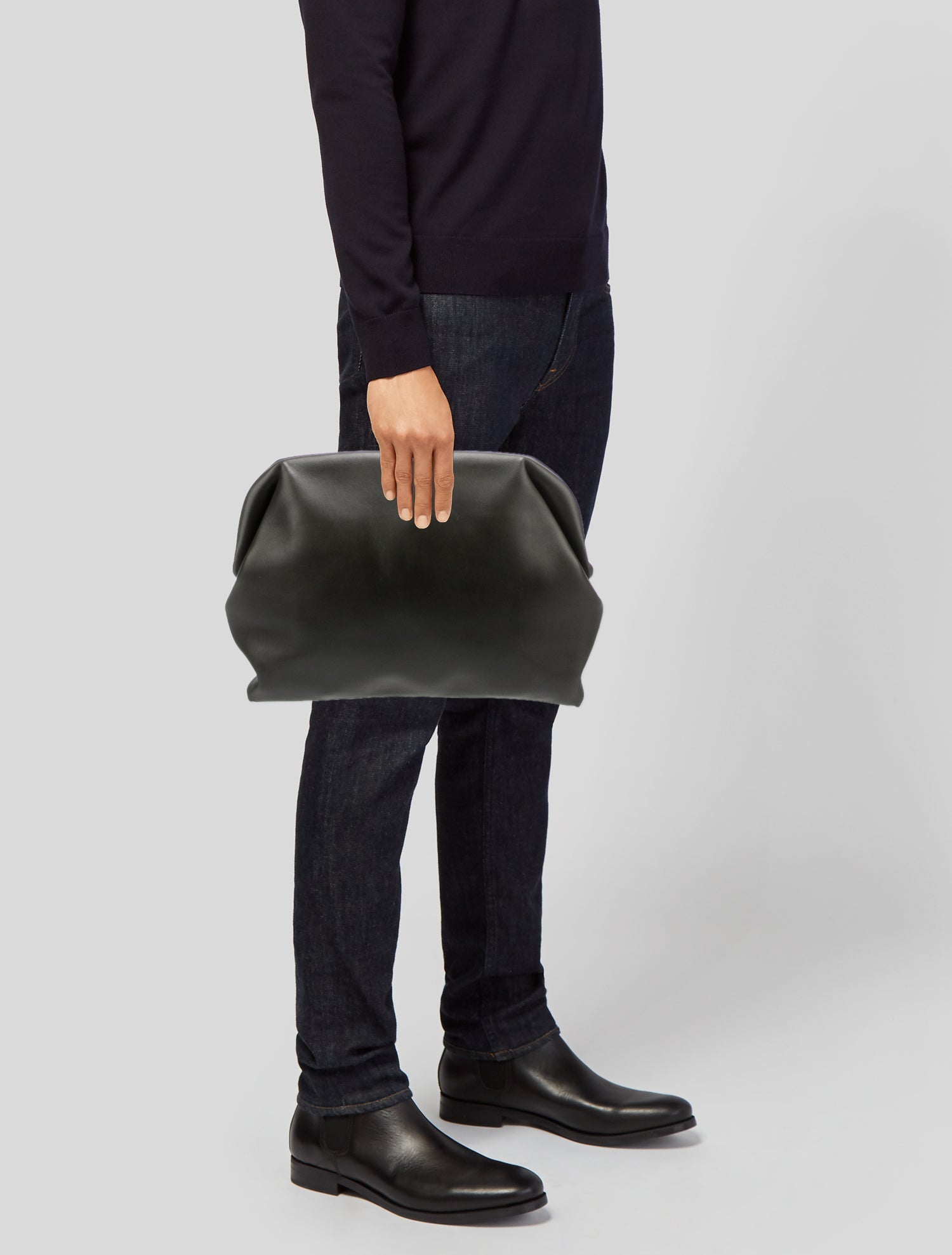 Bottega Veneta Leather Clasp