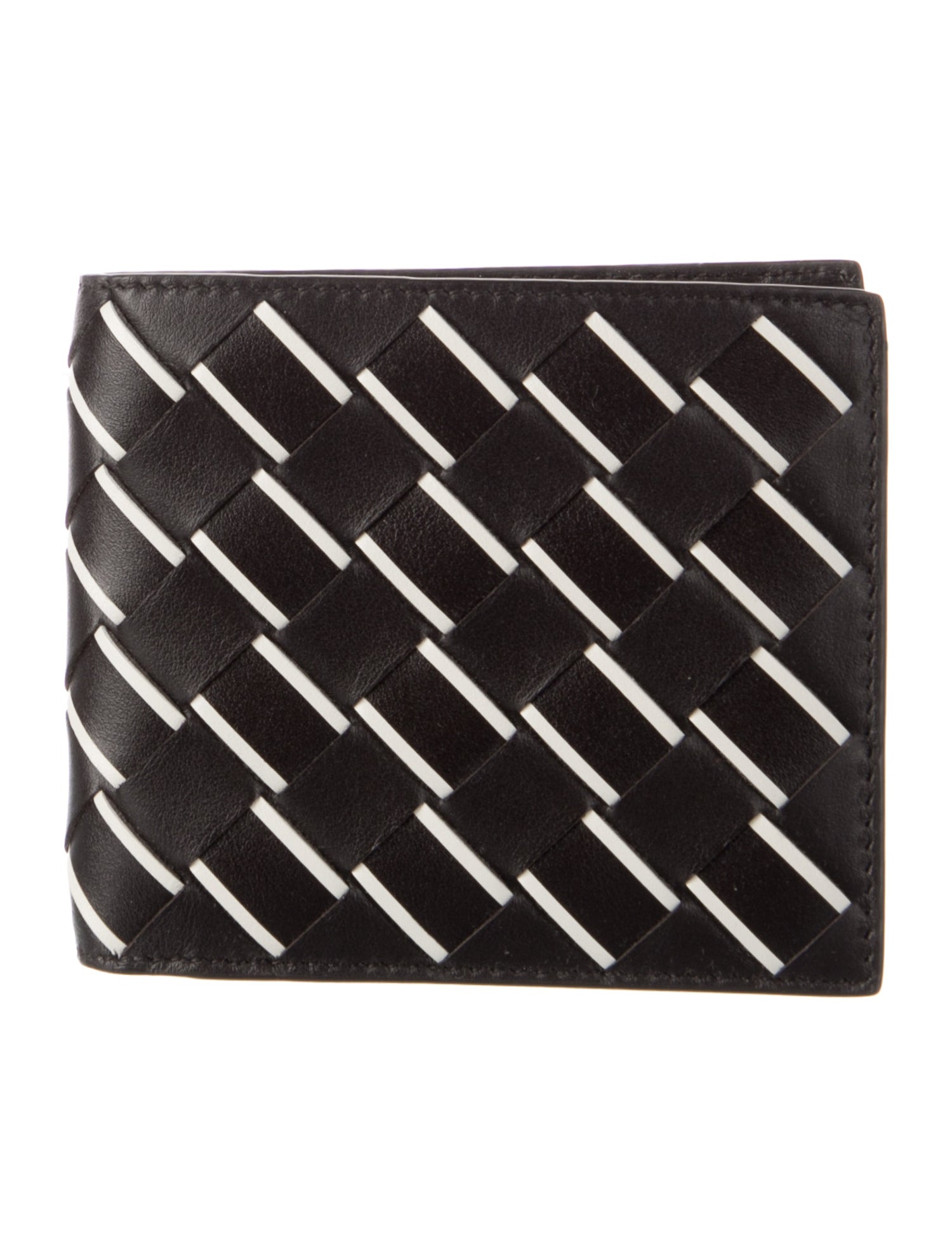 Bottega Veneta Bifold Intrecciato Weave Bifold Wallet