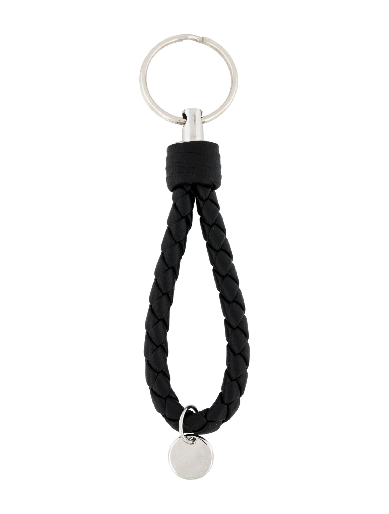 Bottega Veneta Intrecciato Leather Keychain