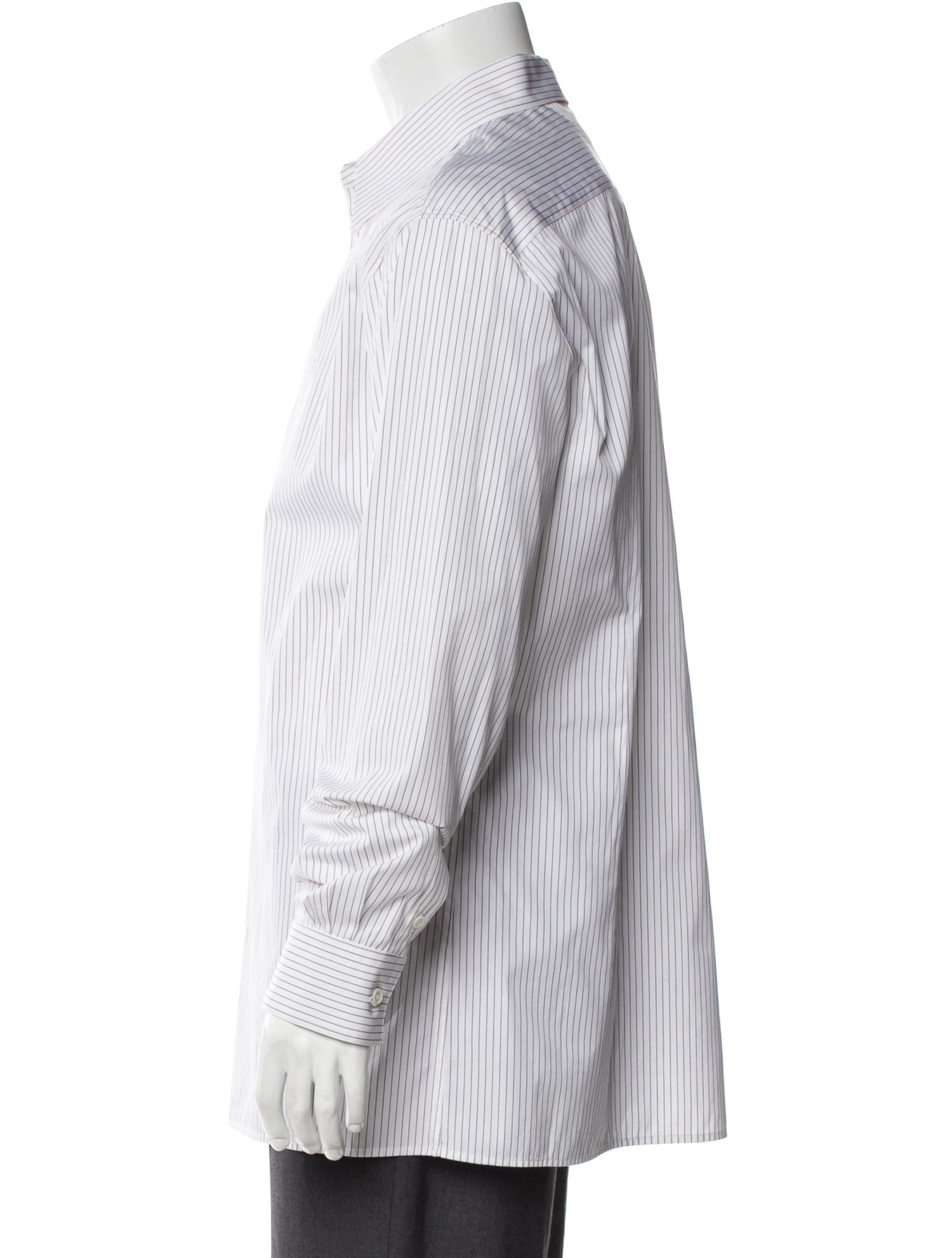 Bottega Veneta Striped Long Sleeve Shirt