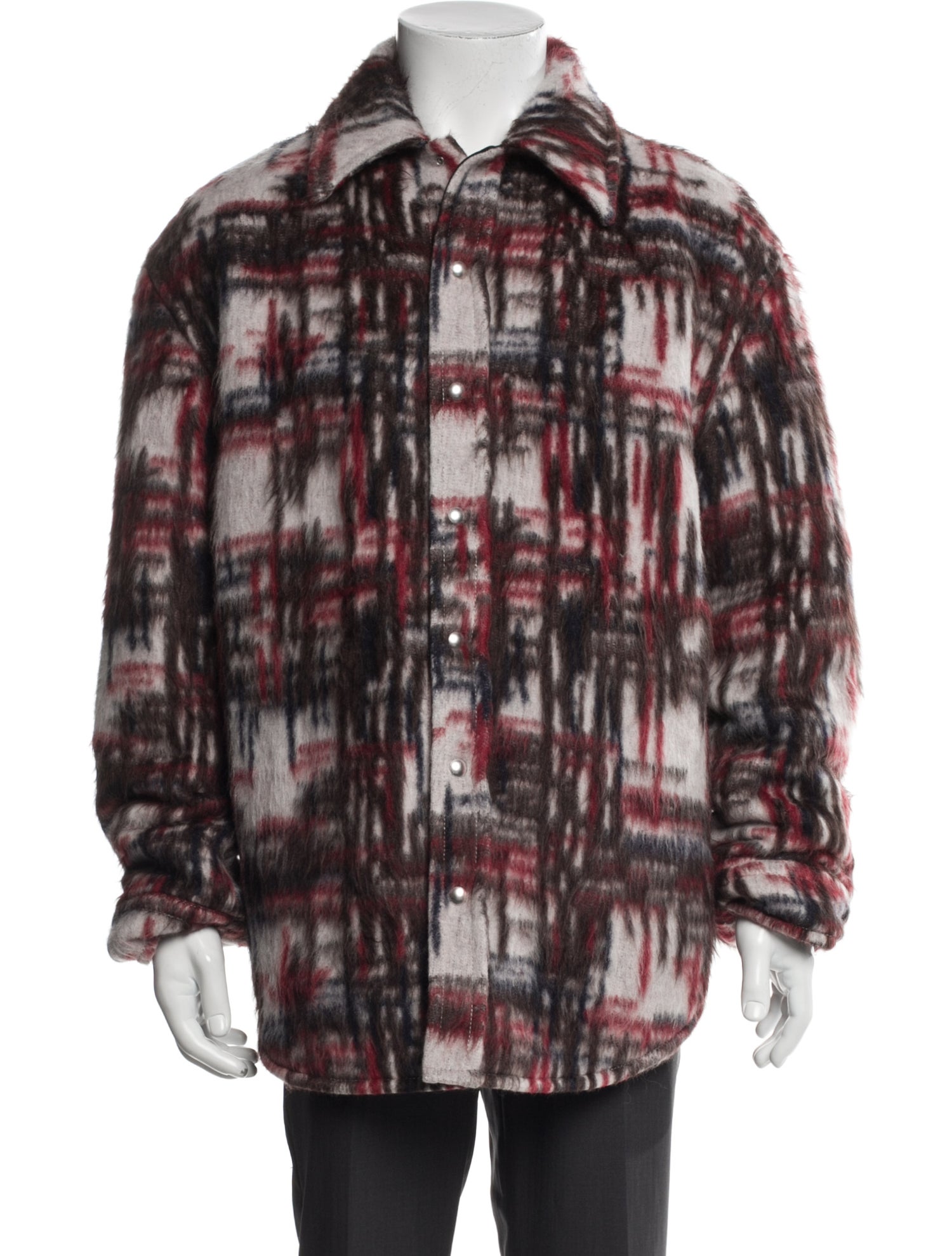 Bottega Veneta Plaid Print Jacket