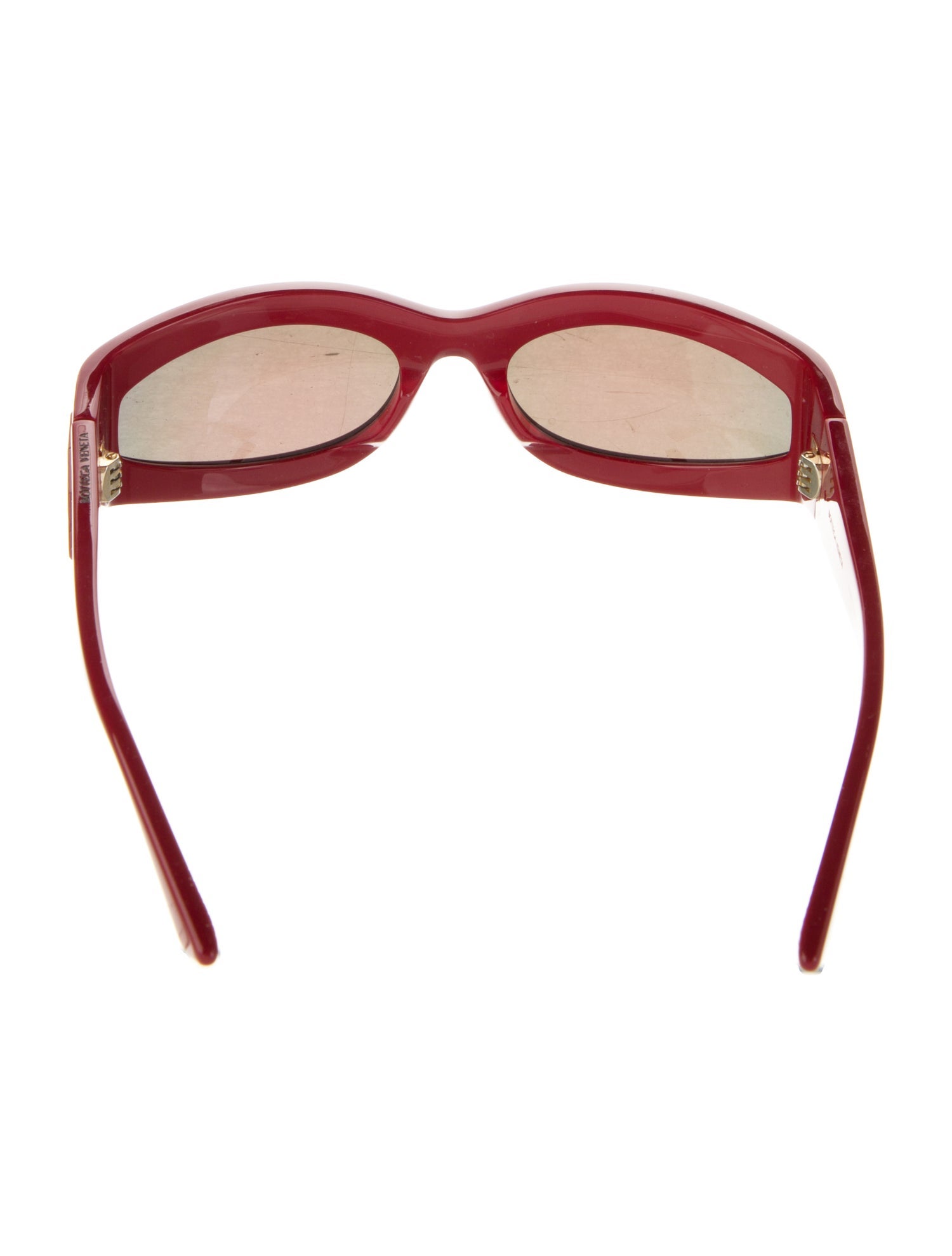 Bottega Veneta Cat-Eye Mirrored Sunglasses