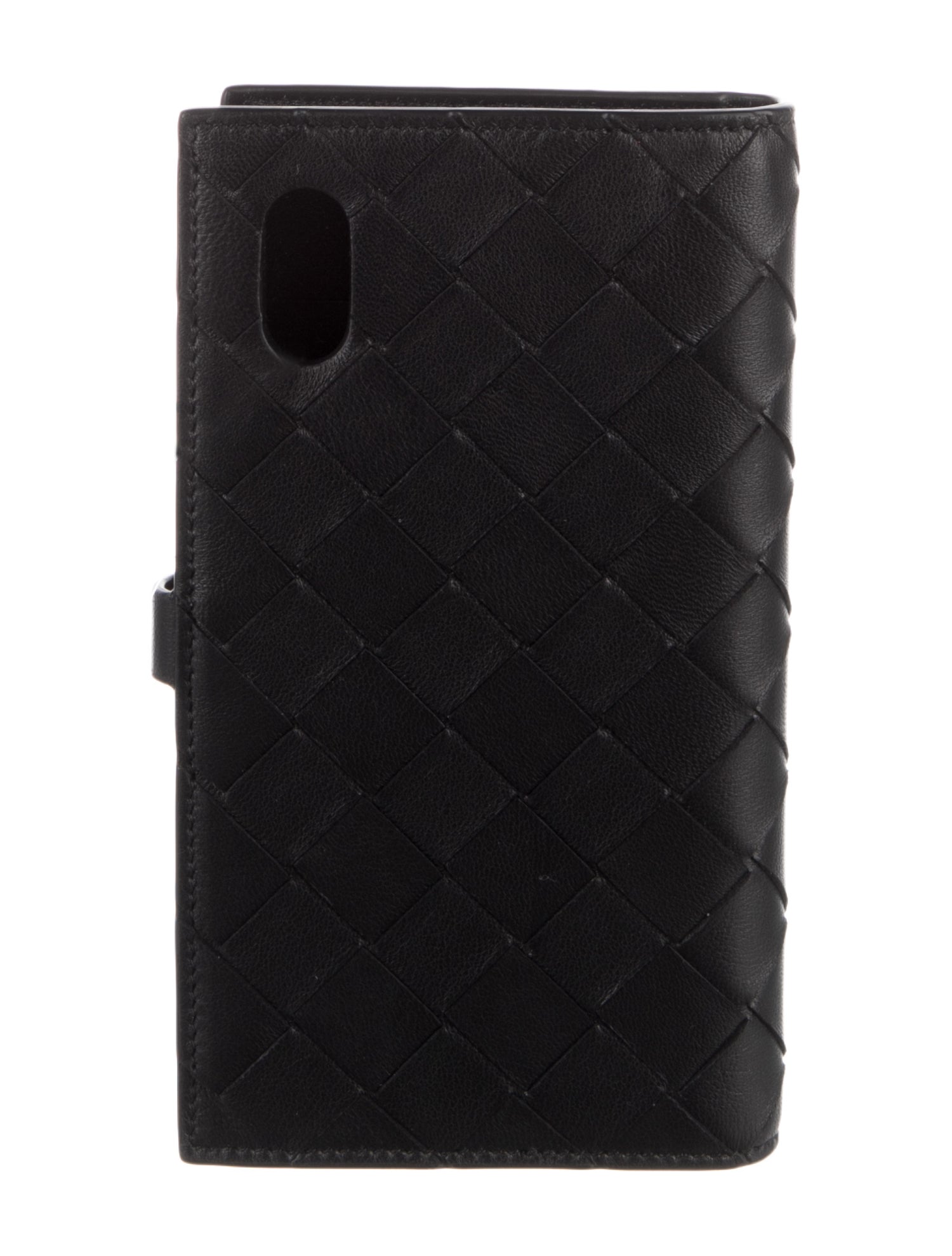 Bottega Veneta Intrecciato Leather Case For iPhone XS