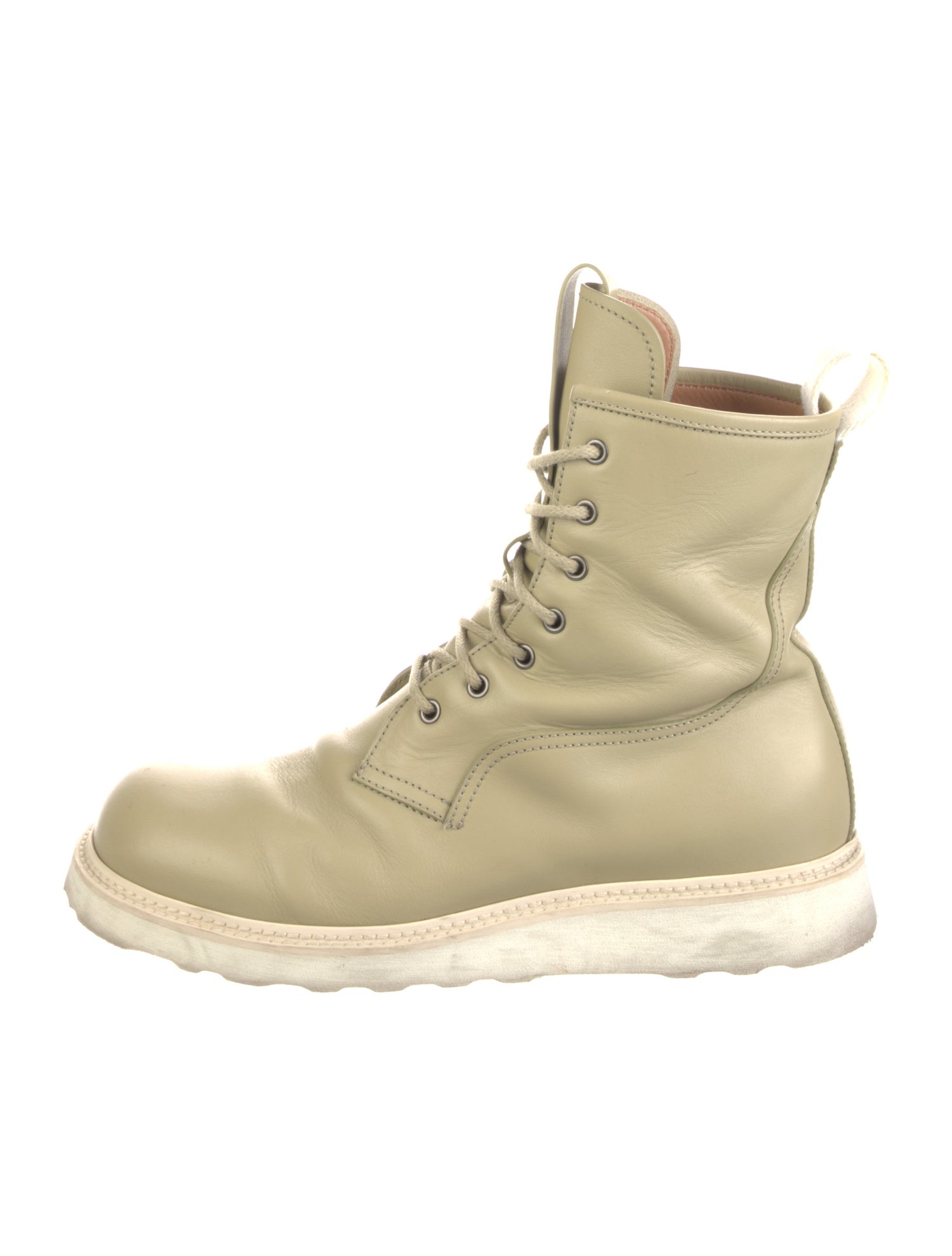 Bottega Veneta Leather Lace-Up Boots