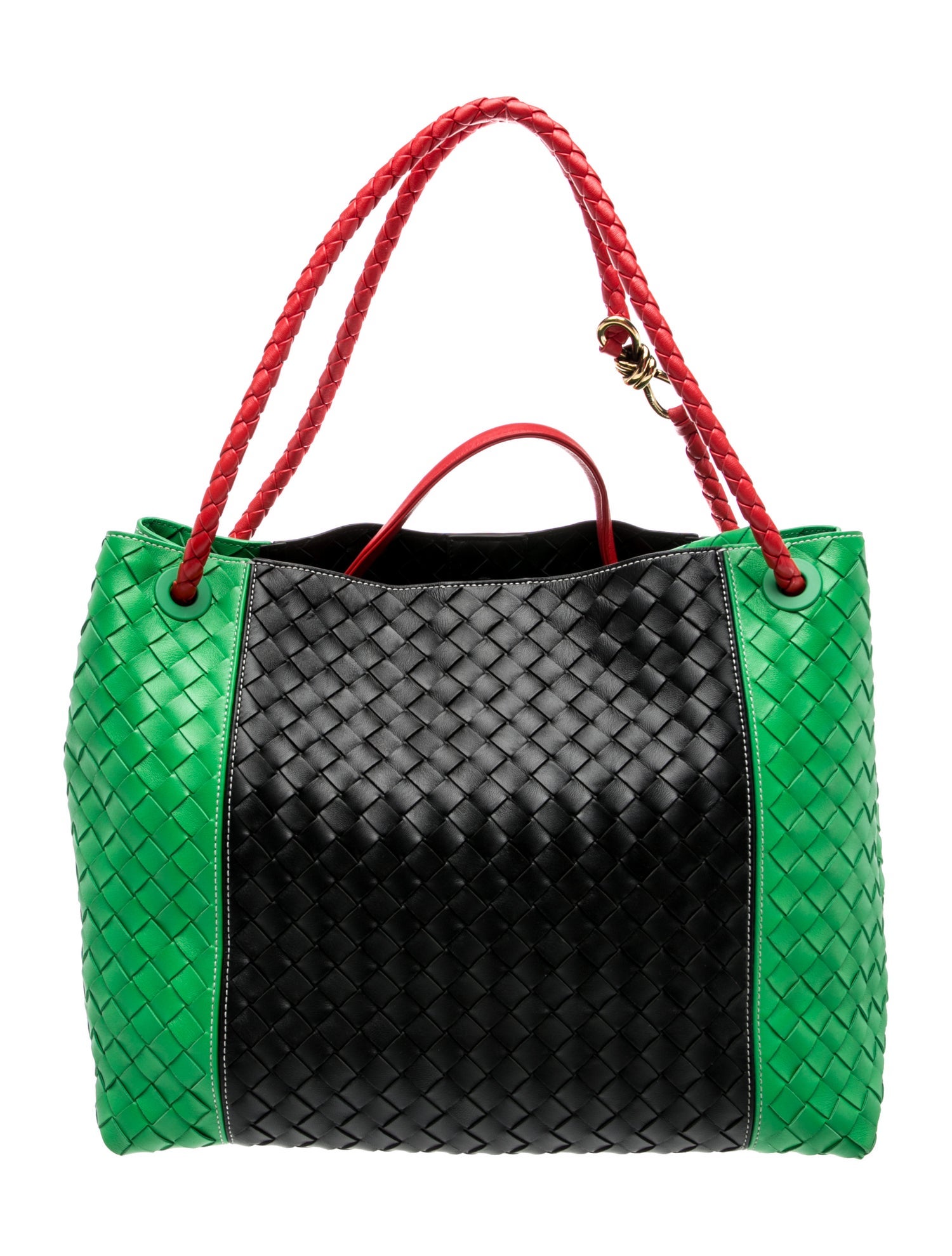 Bottega Veneta Leather Andiamo Large