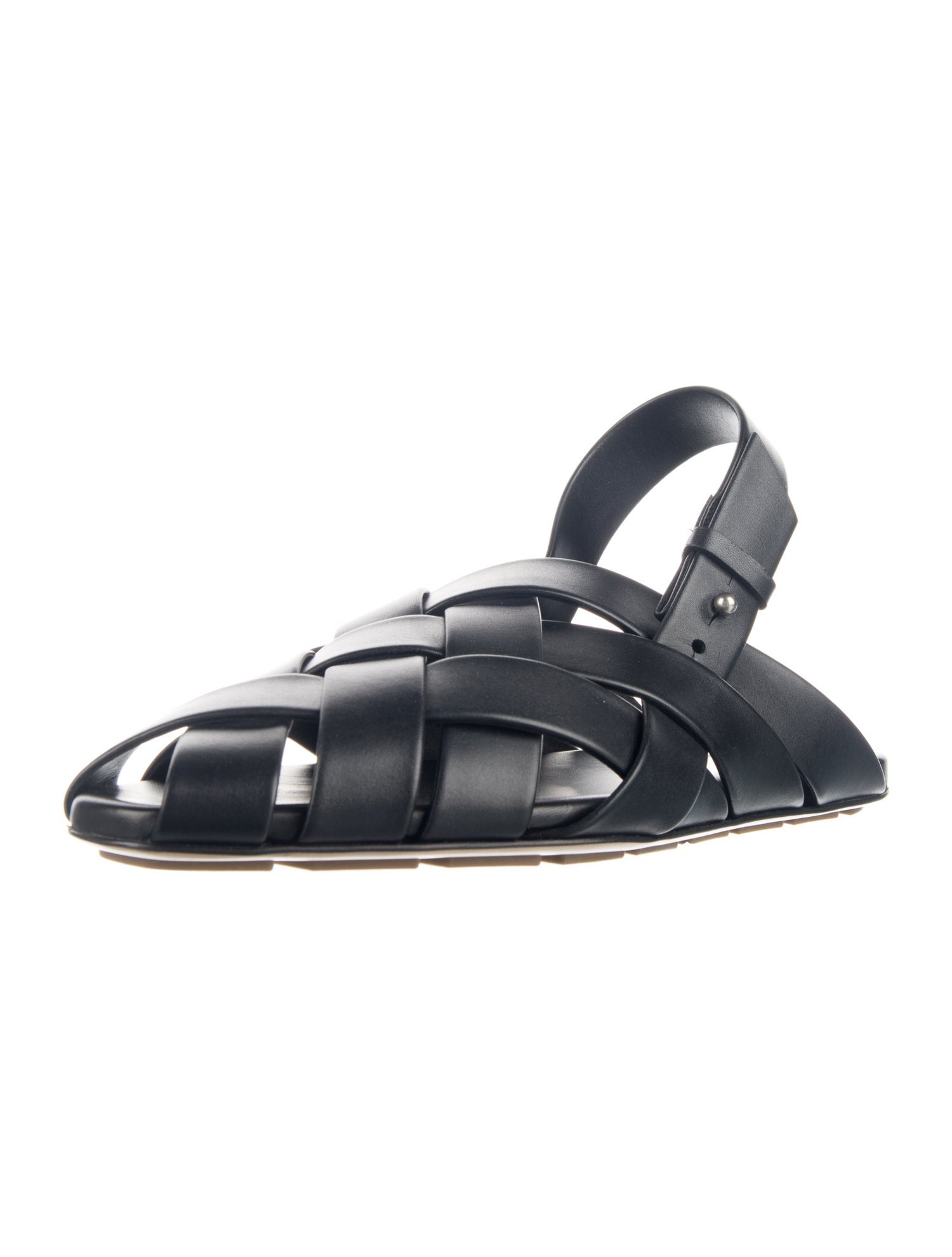 Bottega Veneta Intrecciato Weave Leather Espadrilles