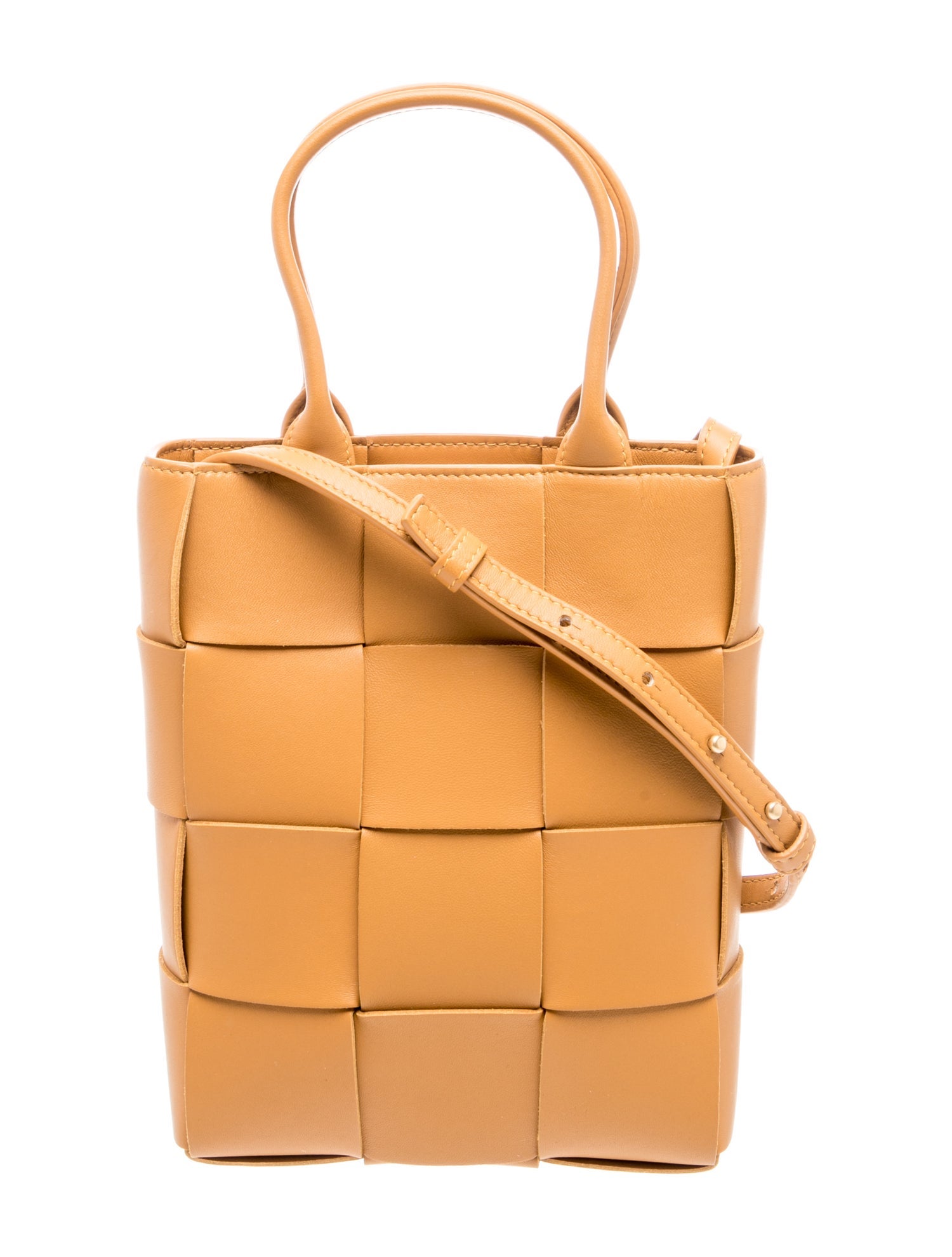 Bottega Veneta Leather Top Handle Bag