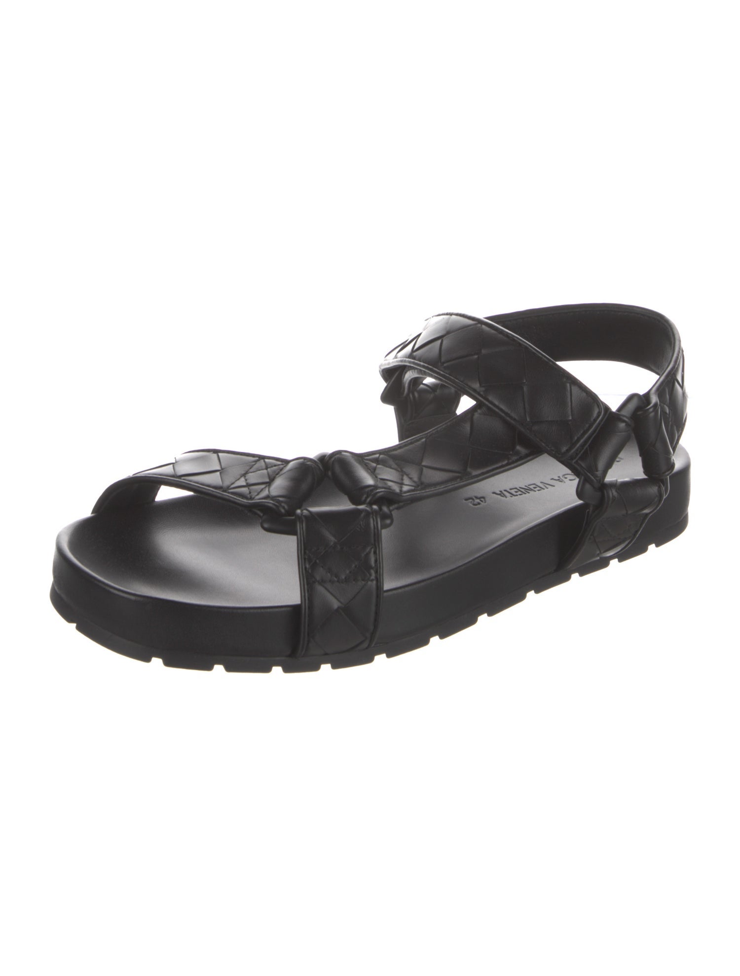 Bottega Veneta Leather Sandals