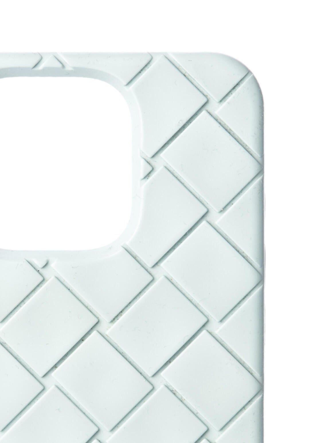 Bottega Veneta Blue rubber phone case