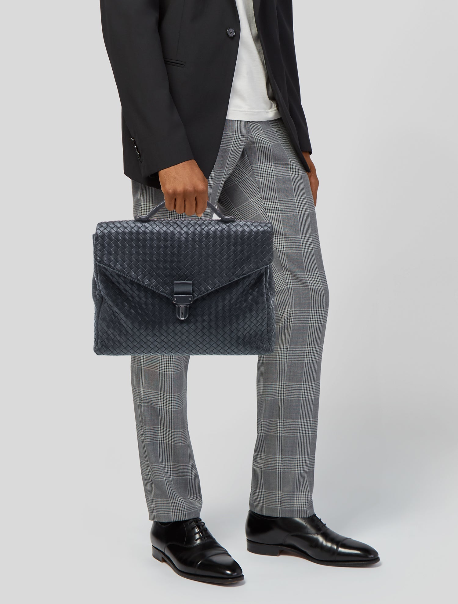 Bottega Veneta Intrecciato Briefcase Vintage