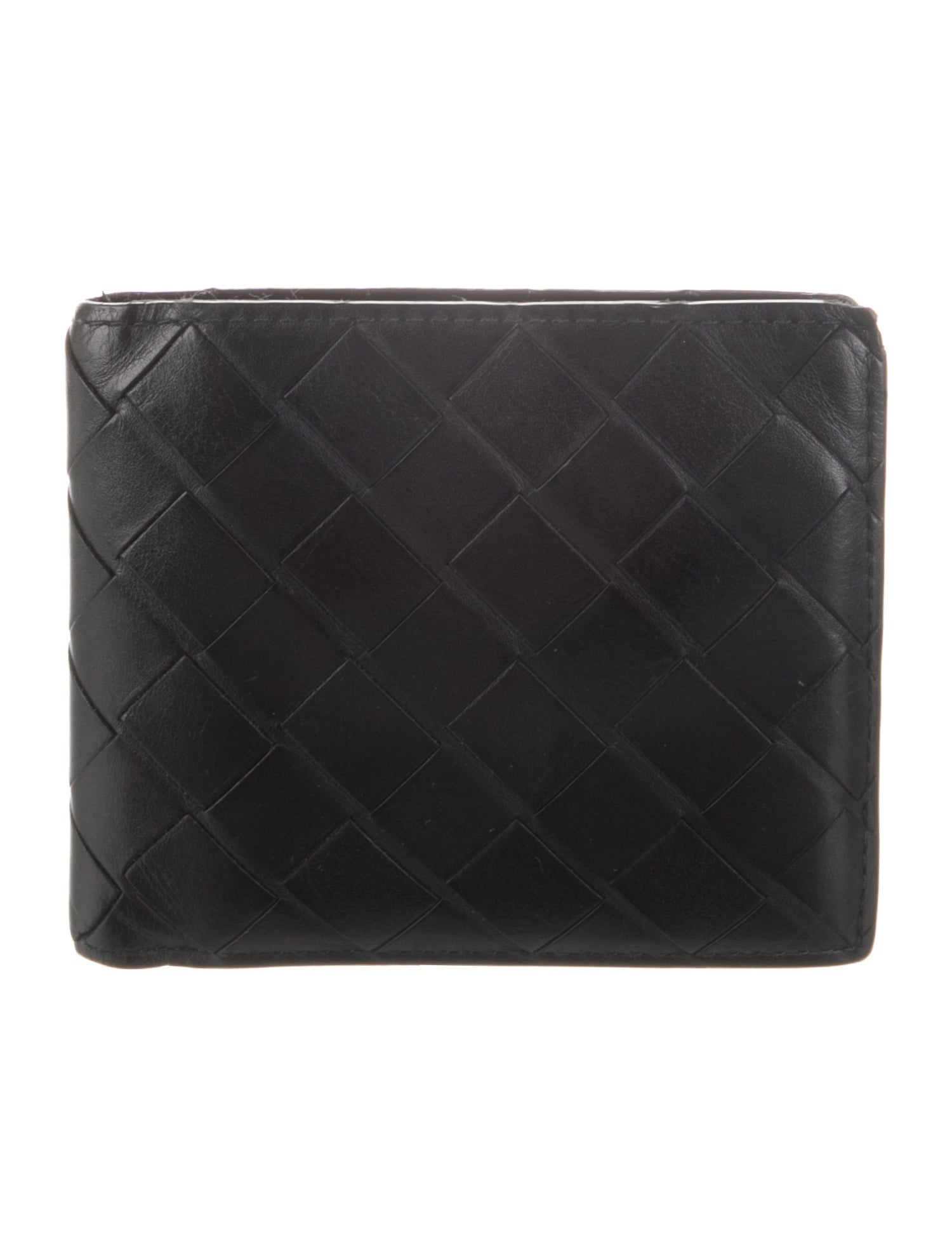 Bottega Veneta Bi-Fold Intrecciato Weave Bifold Wallet
