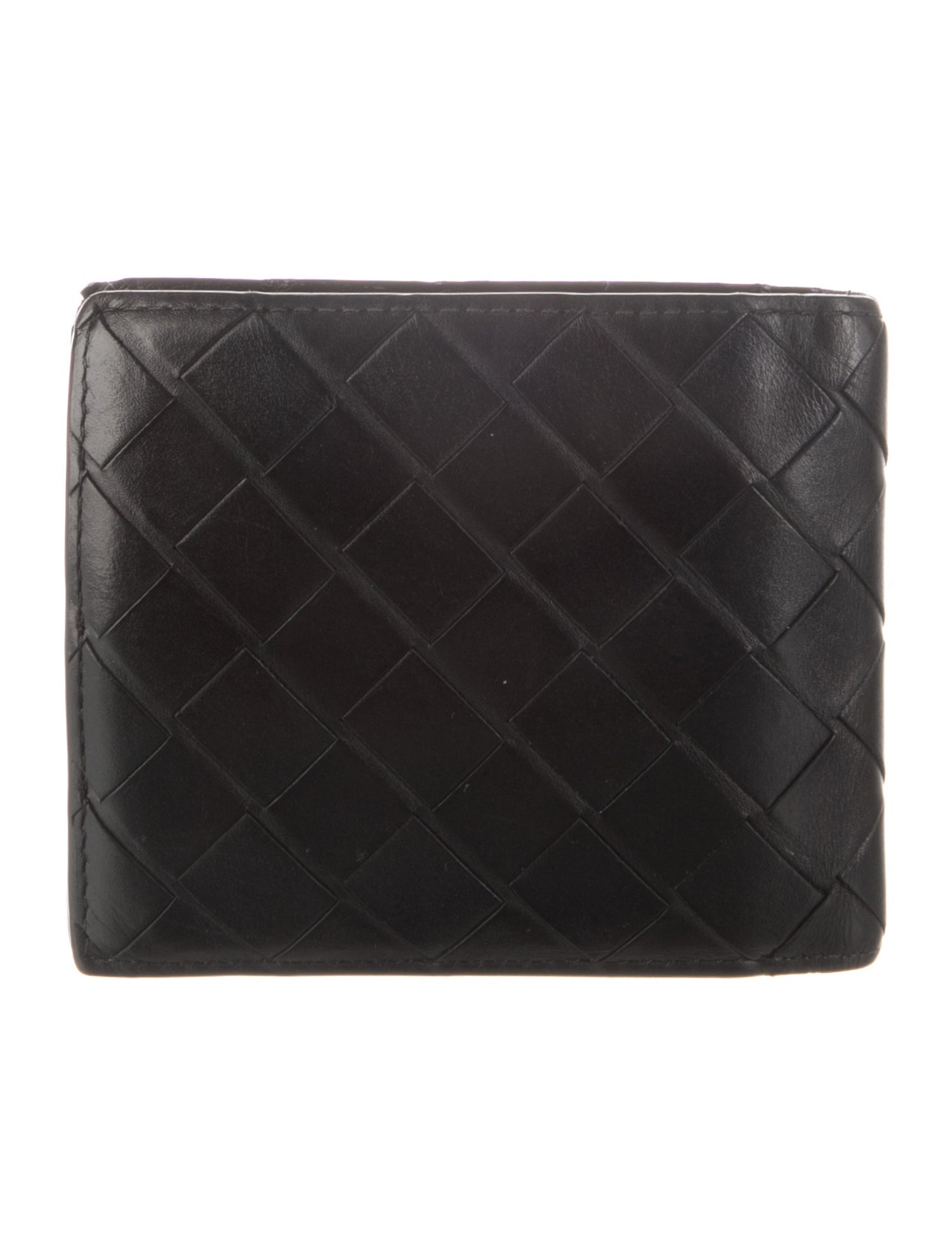 Bottega Veneta Bi-Fold Intrecciato Weave Bifold Wallet