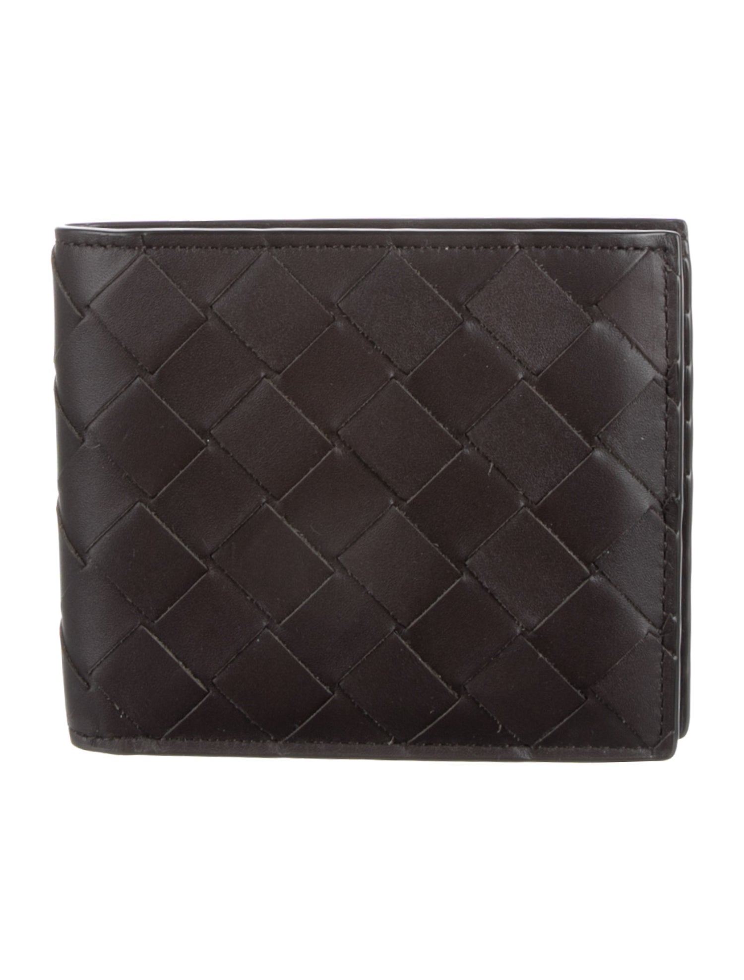 Bottega Veneta Intrecciato Weave Leather Bifold Wallet