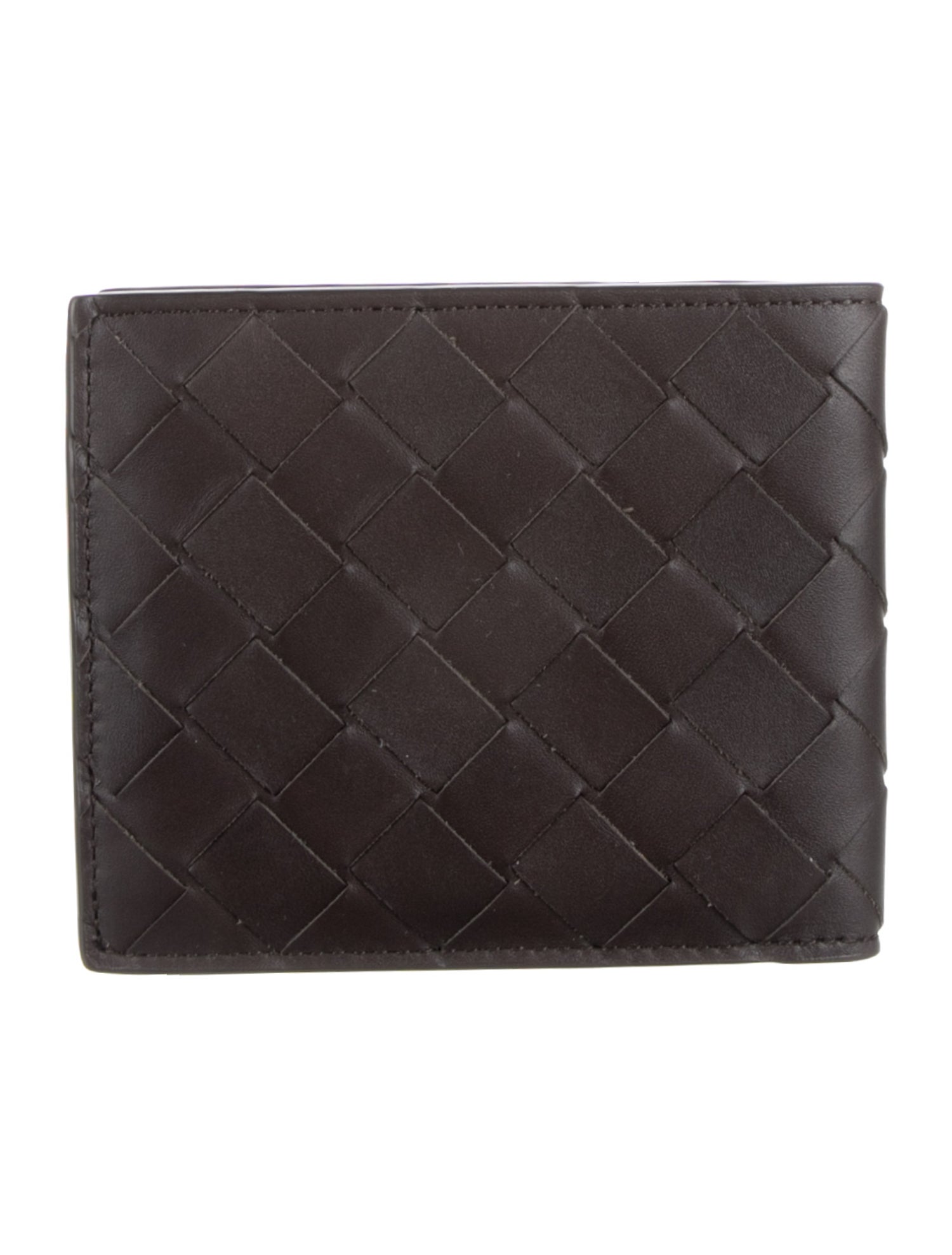 Bottega Veneta Intrecciato Weave Leather Bifold Wallet