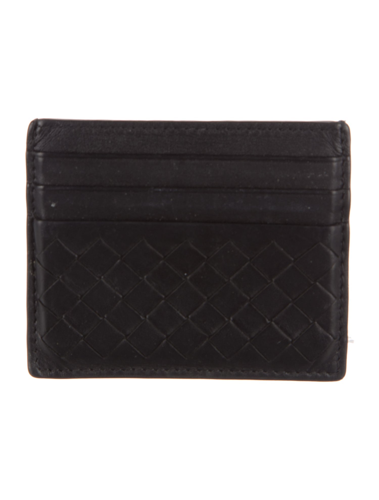 Bottega Veneta Intrecciato Weave Leather Wallet